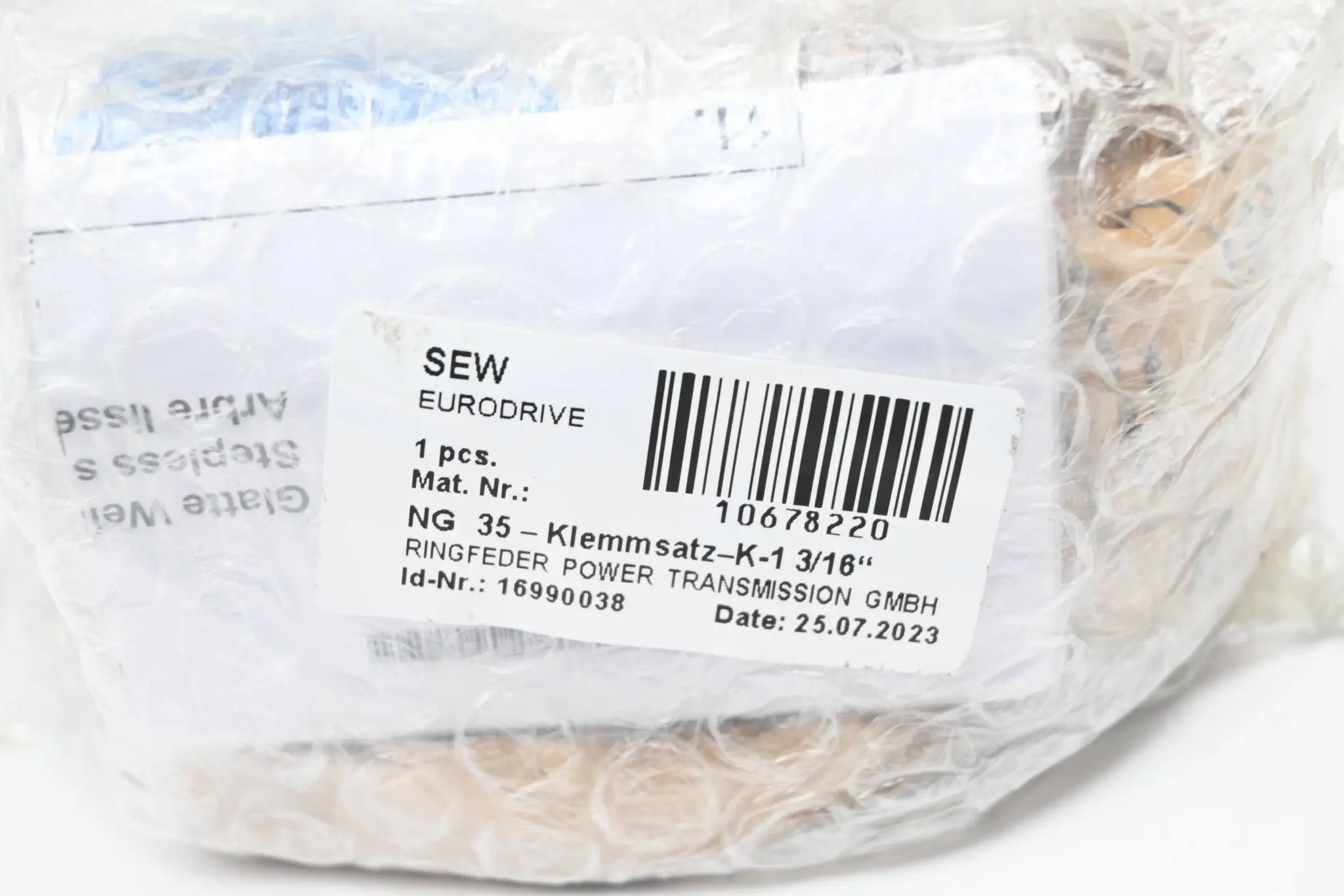 Produktfoto 1 von SEW Eurodrive NG-35-Kemmsatz-K-1 3/16 16990038