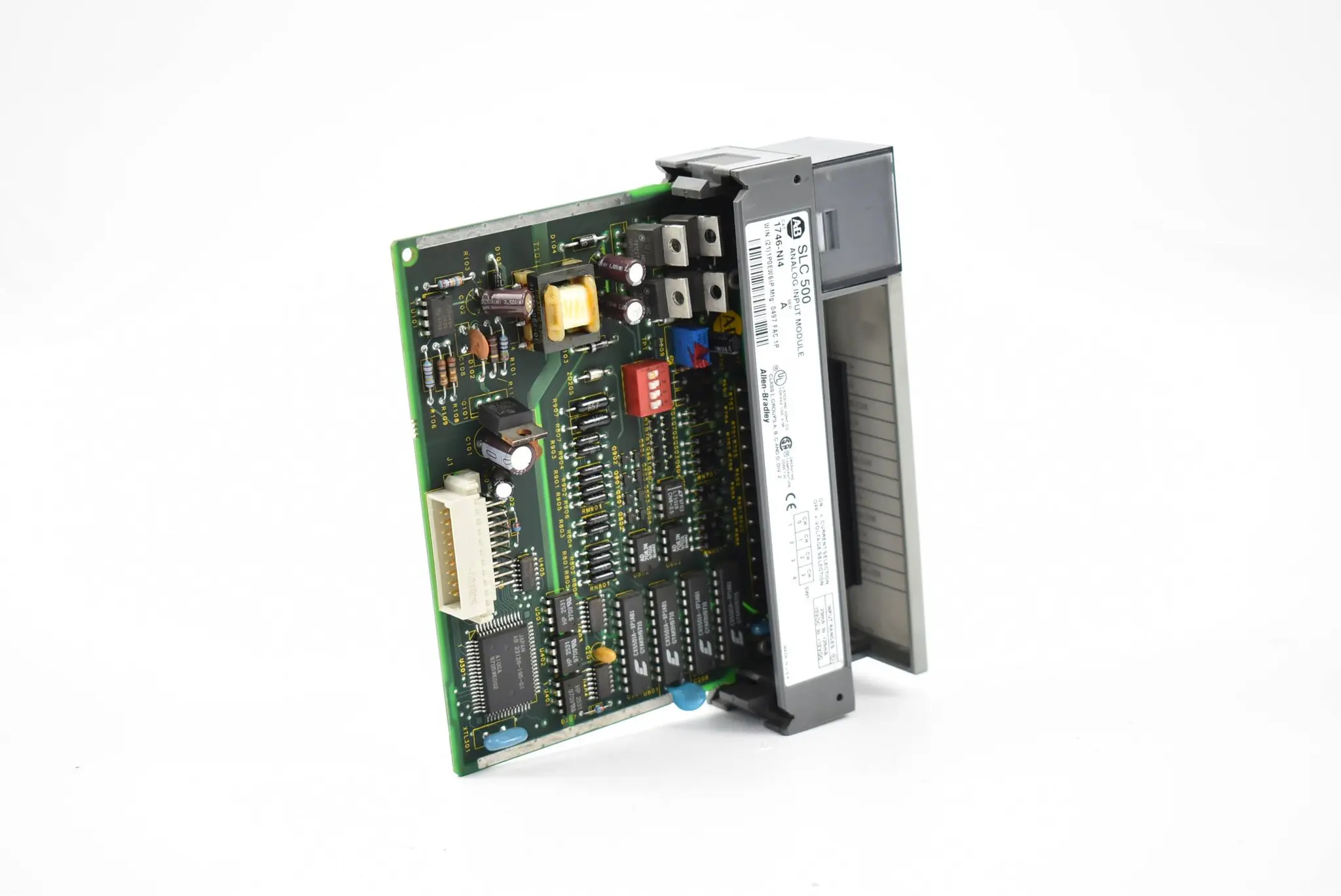 Produktfoto 1 von Allen-Bradley SLC 500 analoges Eingangsmodul 1746-NI4 ( Serie A )