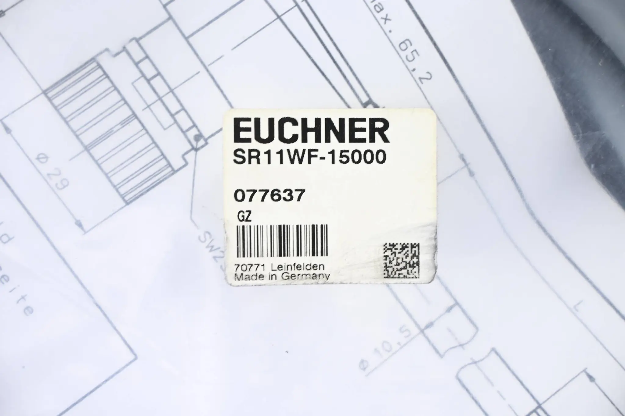 Produktfoto 1 von Euchner Anschlussleitung SR11WF-15000 ( 077637 ) 15,0m