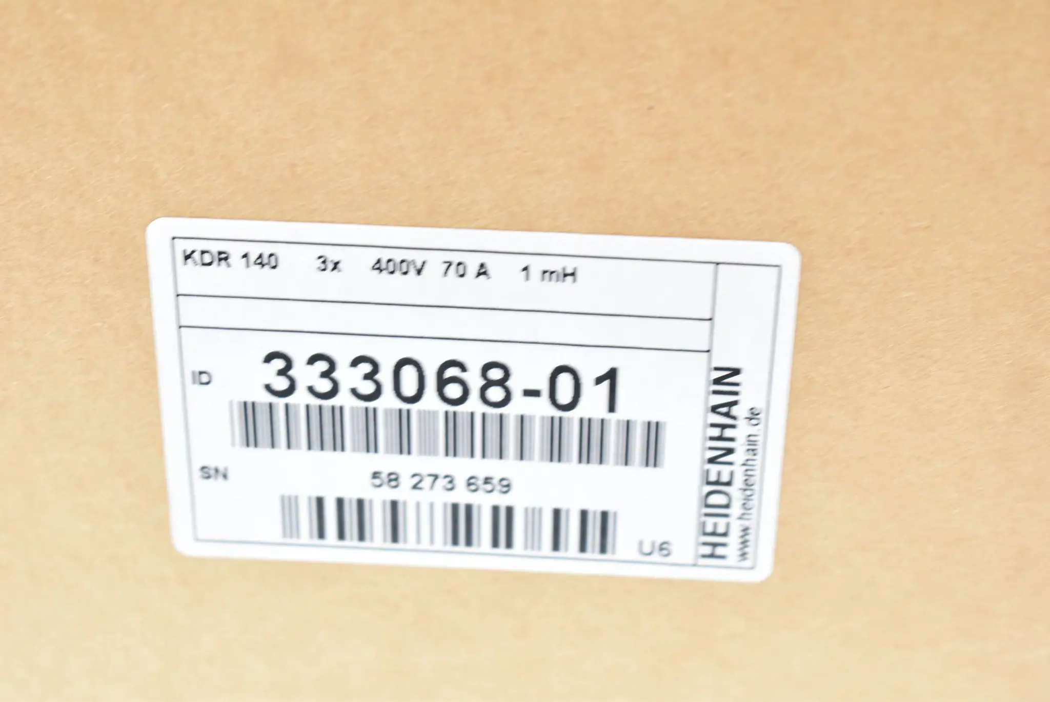 Produktfoto 1 von Heidenhain Kommutierungsdrossel KDR 140 ( 333068-01 ) Ver. U6