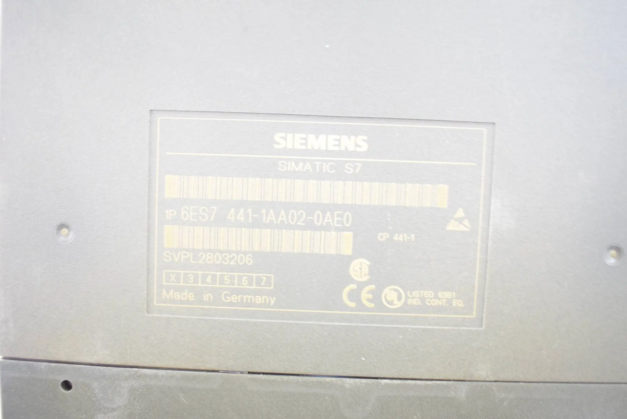 Produktfoto 1 von Siemens simatic S7 CP 441-1 6ES7 441-1AA02-0AE0 ( 6ES7441-1AA02-0AE0 )