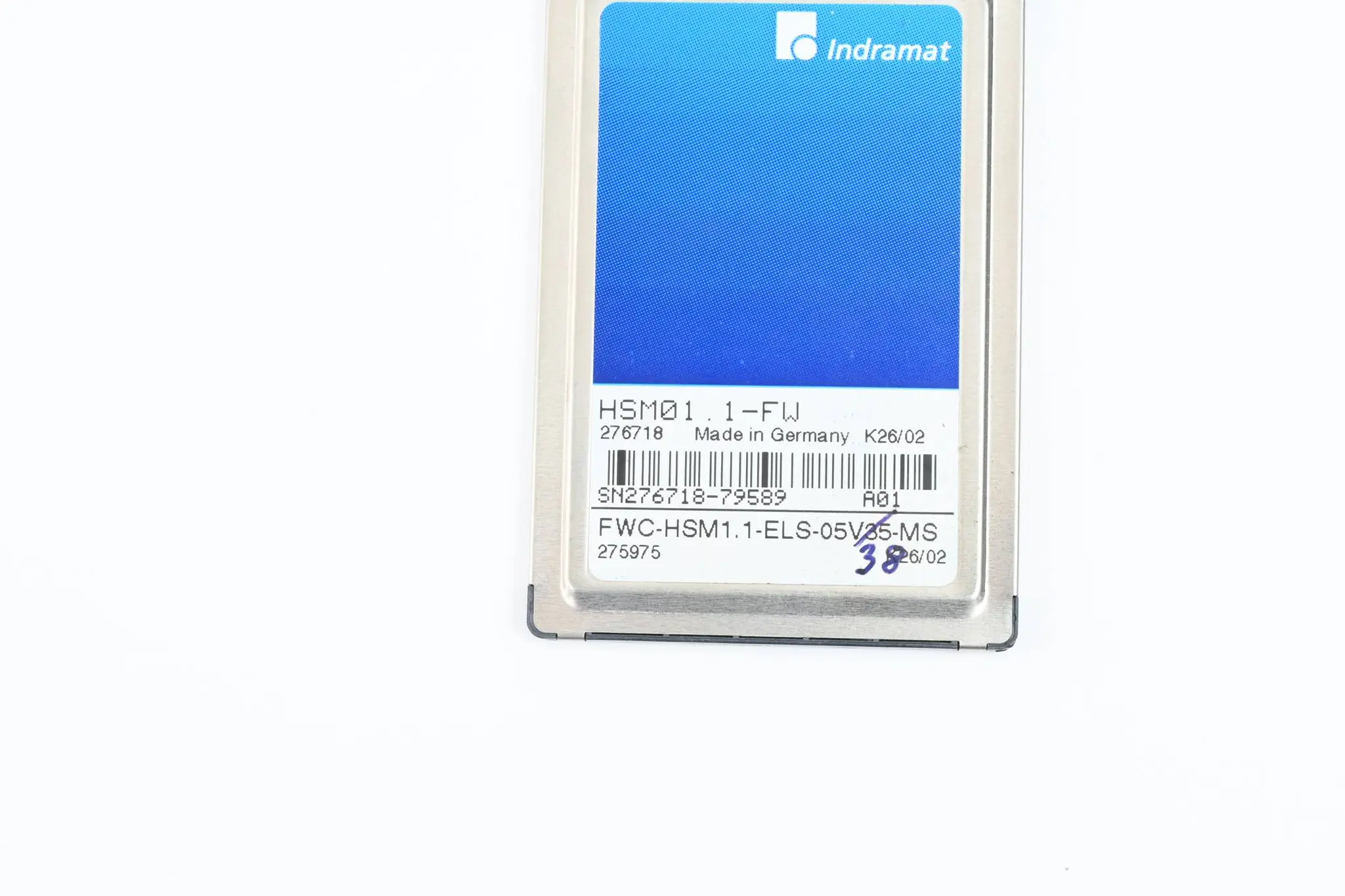Produktfoto 1 von Indramat Programm-Modul HSM01.1-FW ( FWC-HSM1.1-ELS-05V31-MS ) R911276718