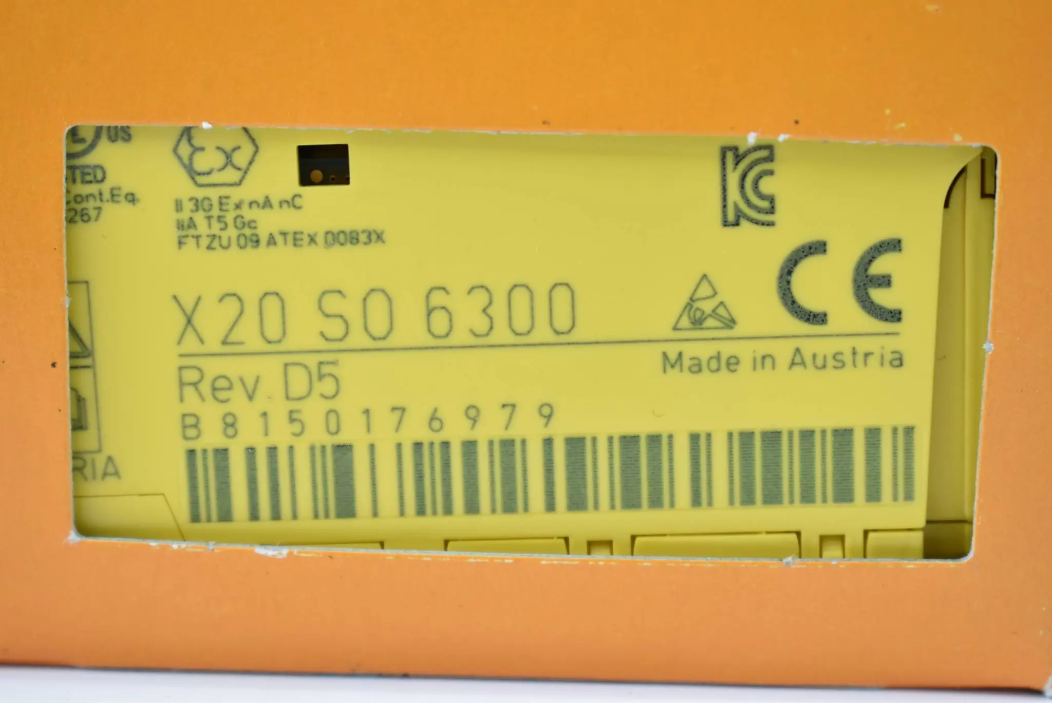 Produktfoto 1 von B&R Automation sicheres digitales Ausgangsmodul X20 SO 6300 ( X20SO6300 ) Rev.D5