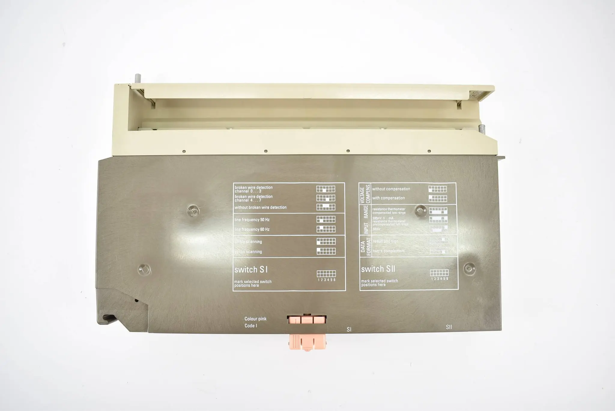 Produktfoto 1 von Siemens simatic S5 analog 6ES5 460-7LA13 ( 6ES5460-7LA13 ) E2