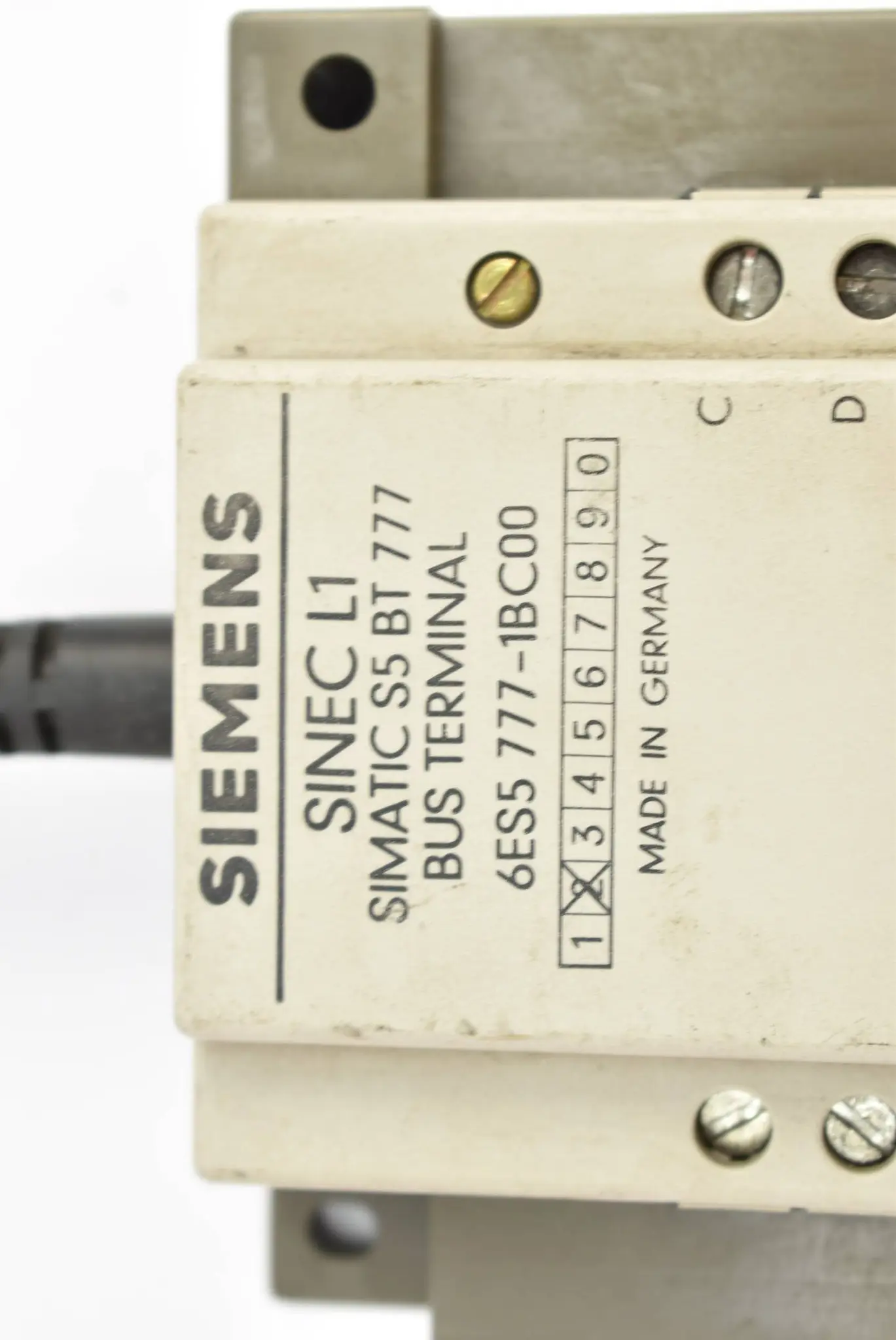 Produktfoto 1 von Siemens Sinec L1 Simatic S5 BT 777 Bus Terminal 6ES5 777-1BC00 ( 6ES5777-1BC00 )