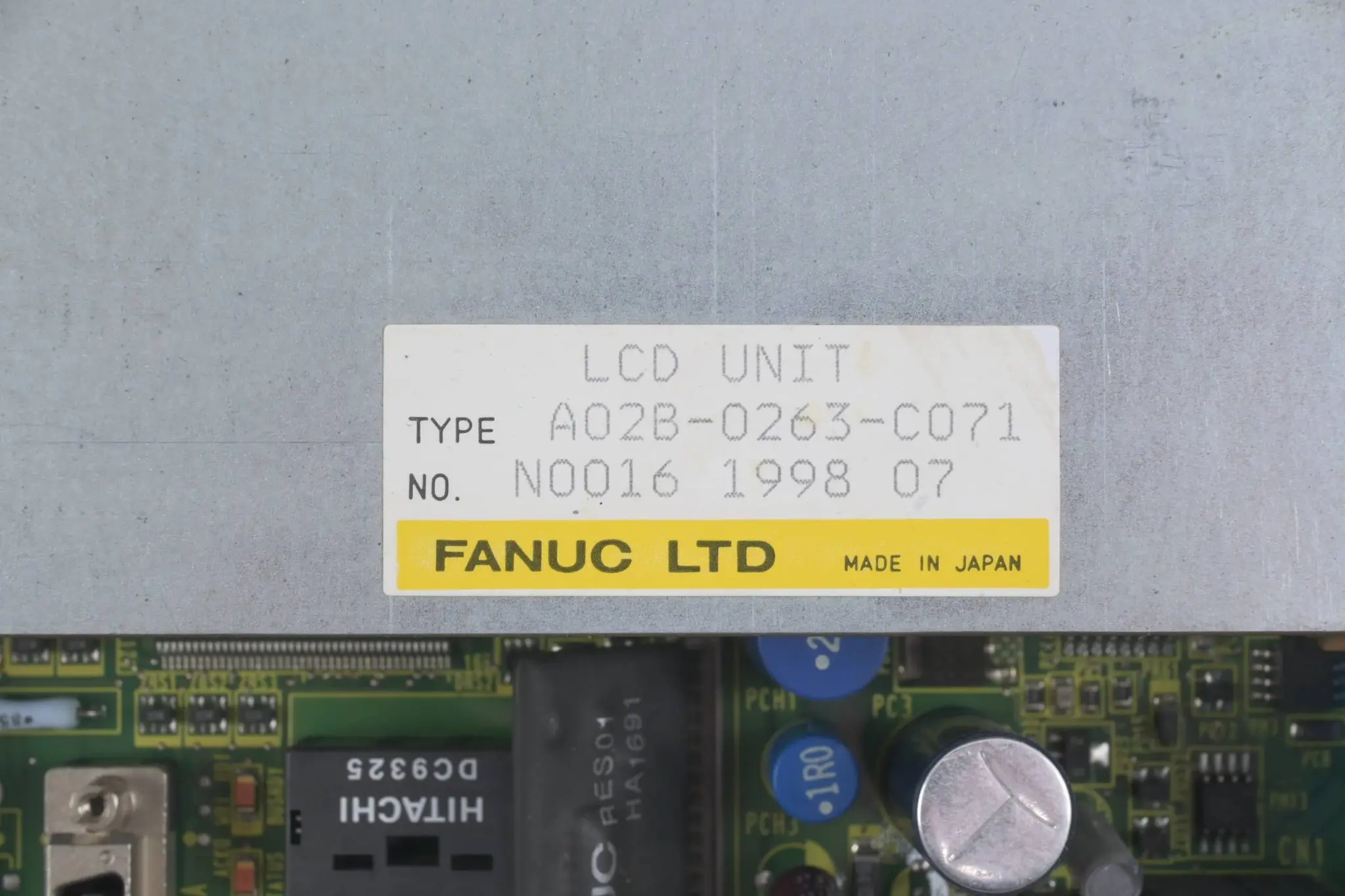 Produktfoto 1 von Fanuc LCD Unit Professional 3 A02B-0263-C071
