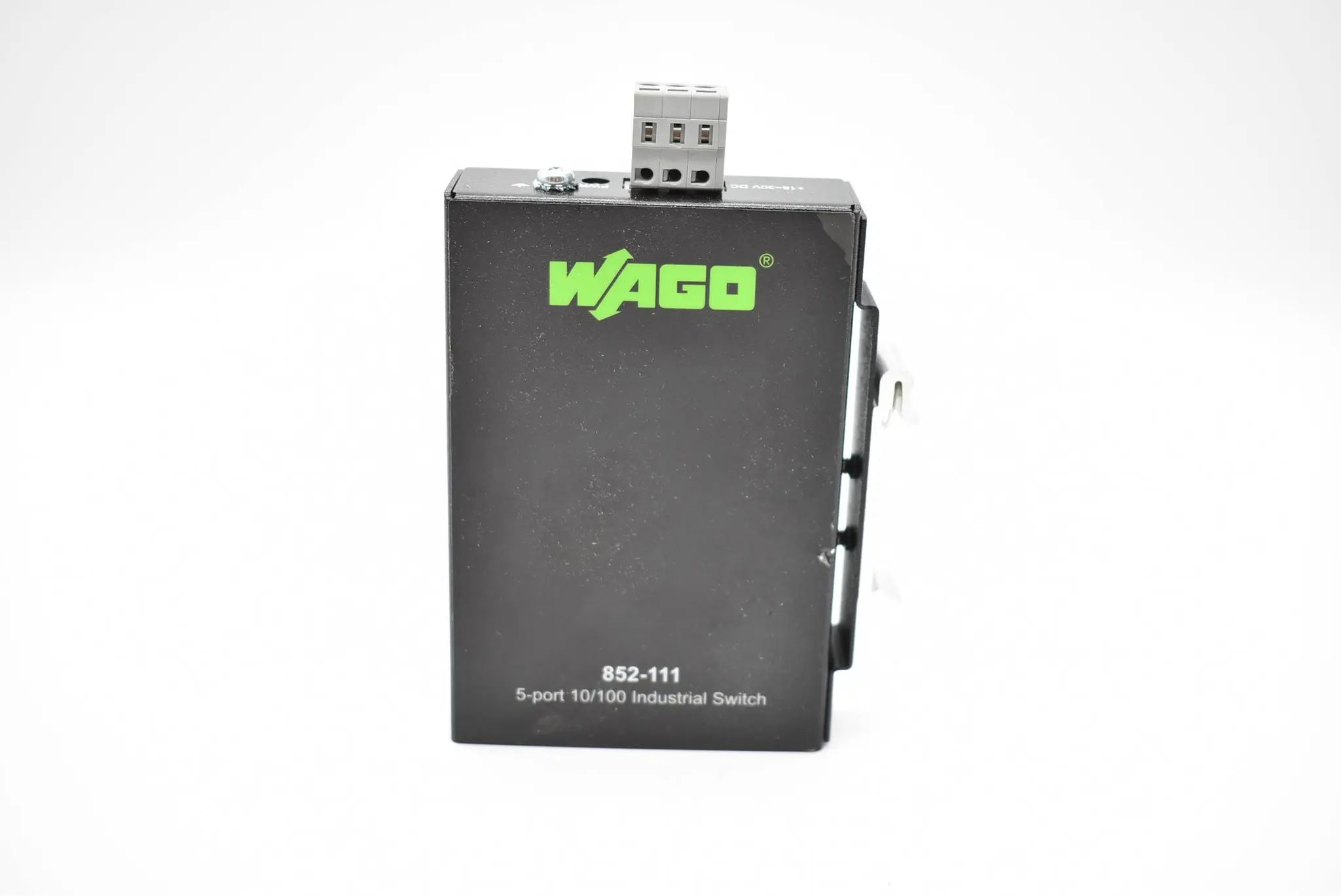 Produktfoto 1 von Wago 5-port 10/100 Industrial Switch 852-111 ( 852 111 )