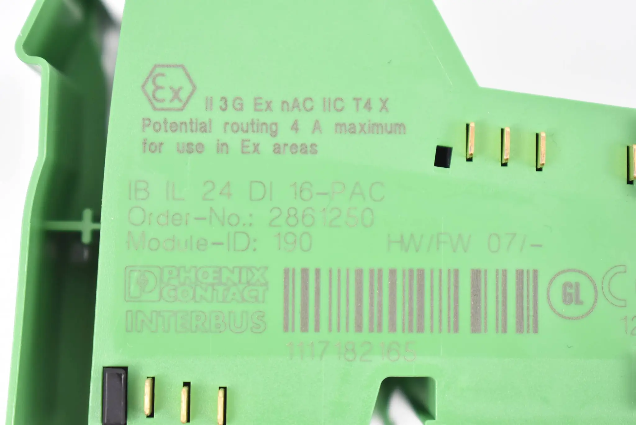Produktfoto 1 von Phoenix Contact Digitalmodul IB IL 24 DI 16-PAC ( 2861250 )