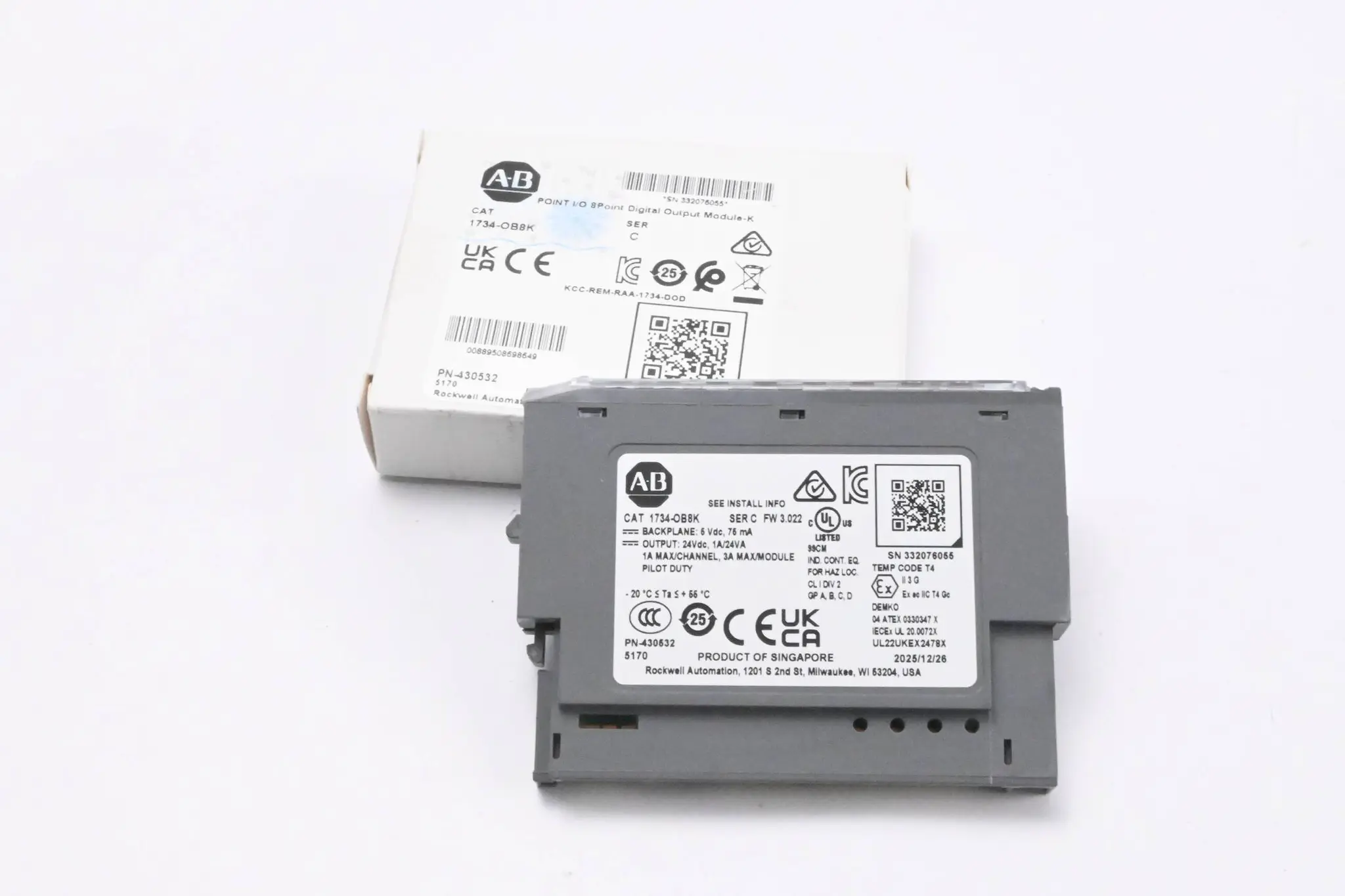 Produktfoto 1 von Allen-Bradley Digitales Ausgangsmodul 1734-OB8K