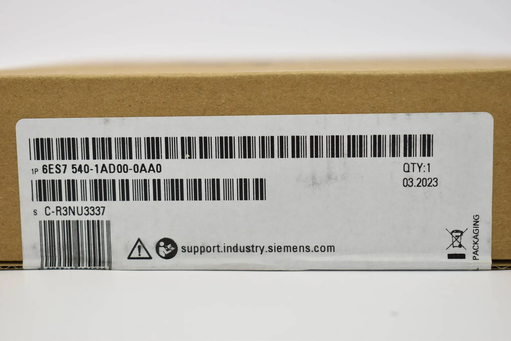 Produktfoto 1 von Siemens simatic S7-1500 6ES7 540-1AD00-0AA0 ( 6ES7540-1AD00-0AA0 ) E4