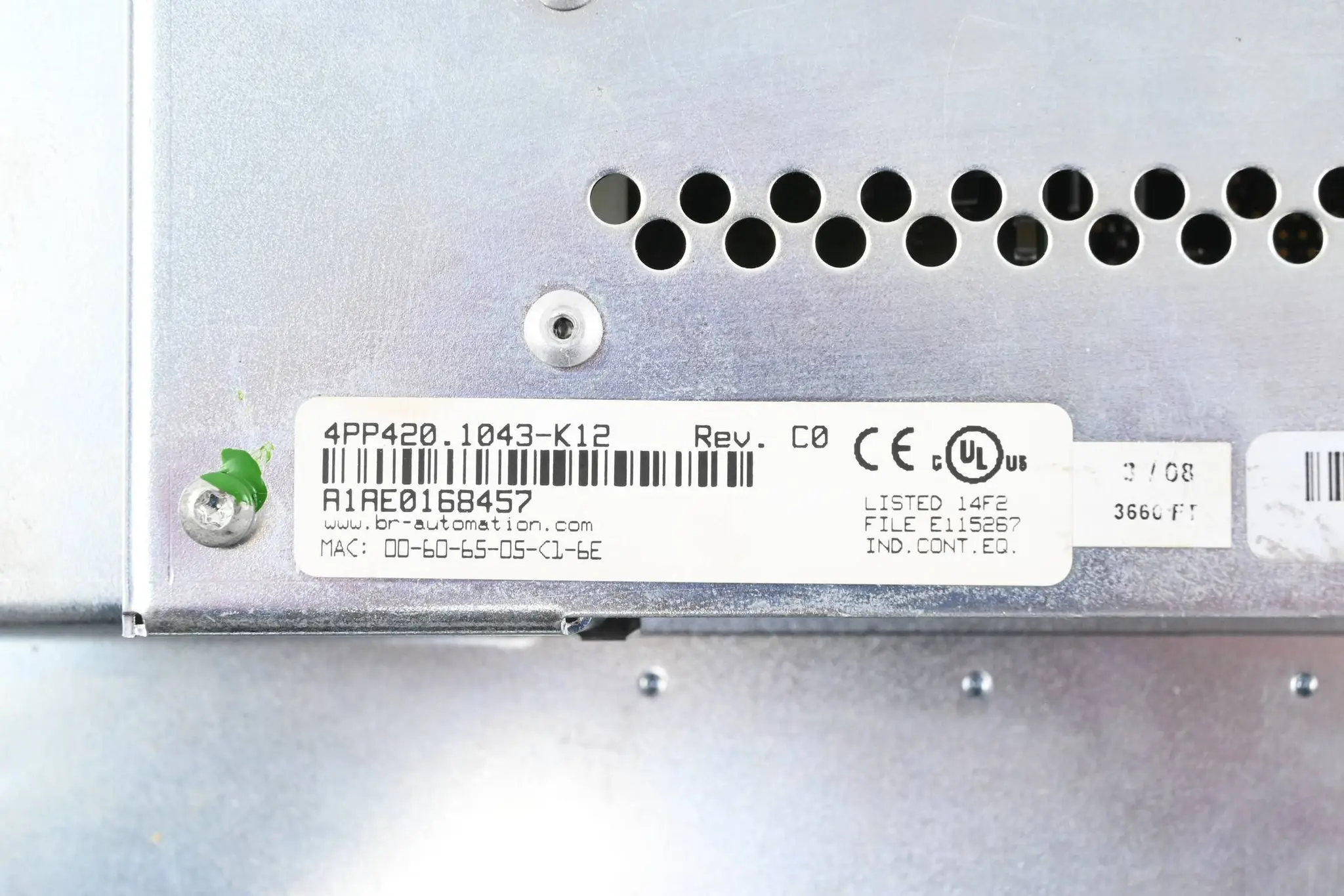Produktfoto 1 von B&R Power Panel 400 4PP420.1043-K12 Rev. C0