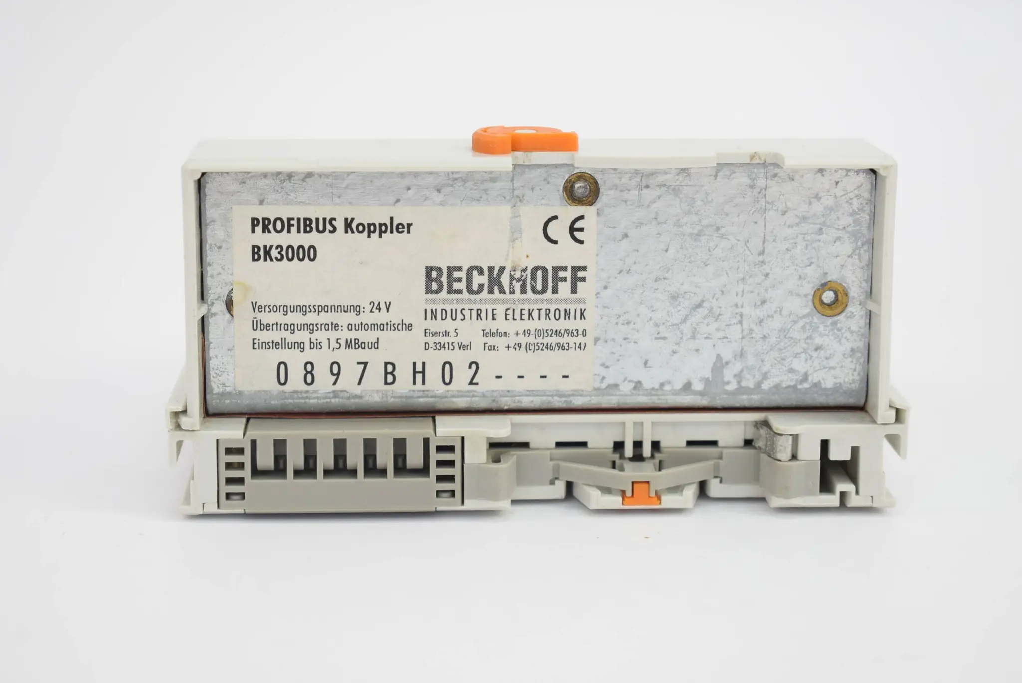 Produktfoto 1 von BECKHOFF SPS BK3000 / BK 3000 Profibus Coupler
