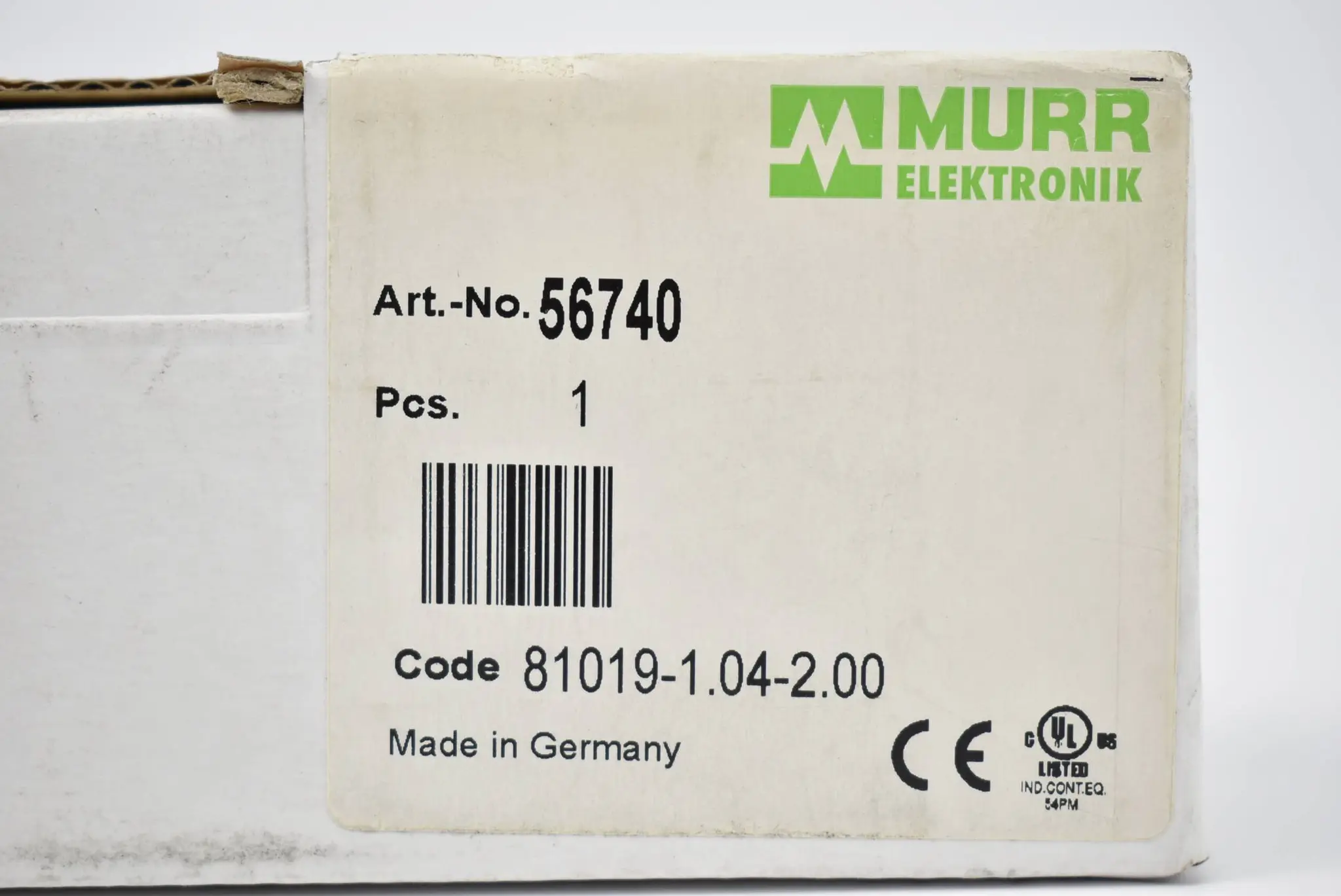 Produktfoto 1 von Murr Elektronik Cube67 E/A Kompaktmodul 56740