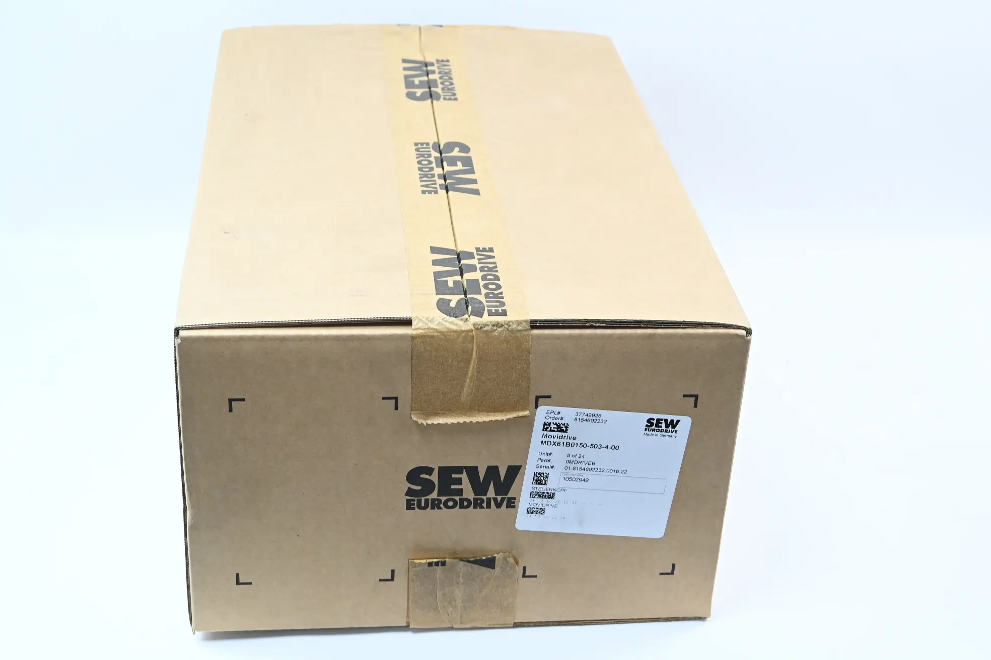 Produktfoto 1 von SEW-Eurodrive Steuerkopf Movidrive MDX61B0150-503-4-00