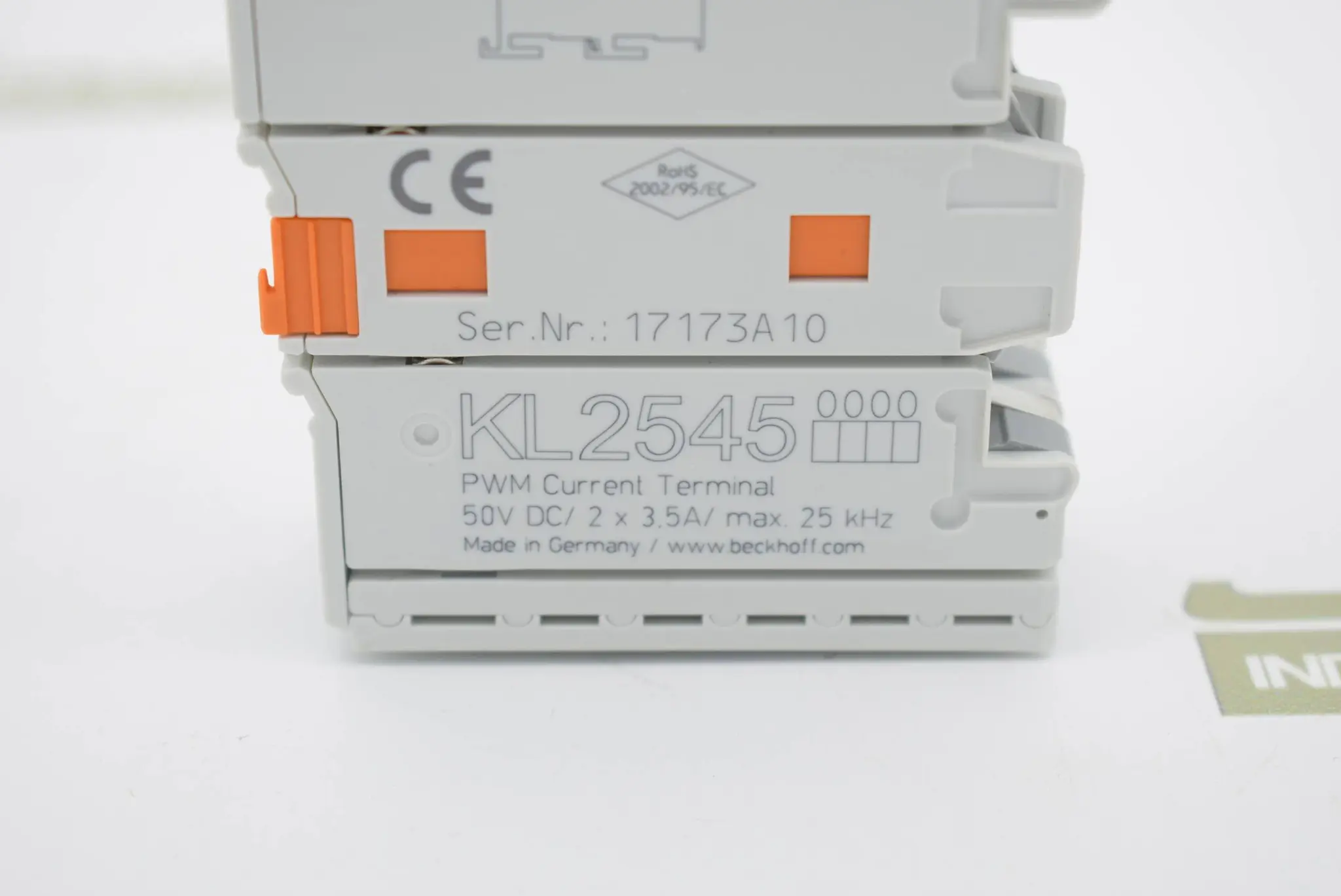 Produktfoto 1 von Beckhoff 2-Kanal-Pulsweitenstromklemme KL2545 ( KL 2545 )
