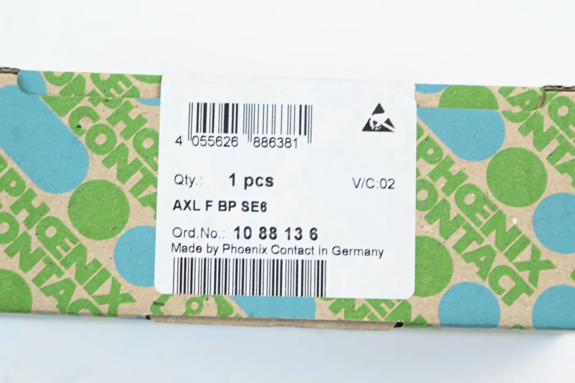 Produktfoto 1 von Phoenix Contact Modulträger AXL F BP SE6 ( 1088136 )