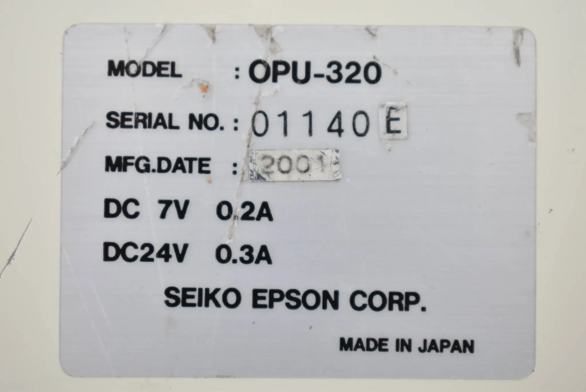 Produktfoto 1 von Epson Programmiergerät OPU-320