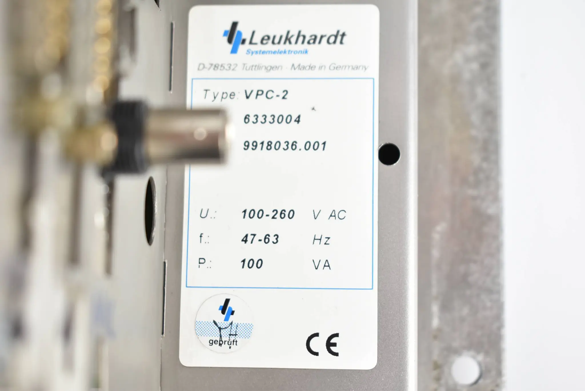 Produktfoto 1 von Leukhardt Industrie PC VPC-2