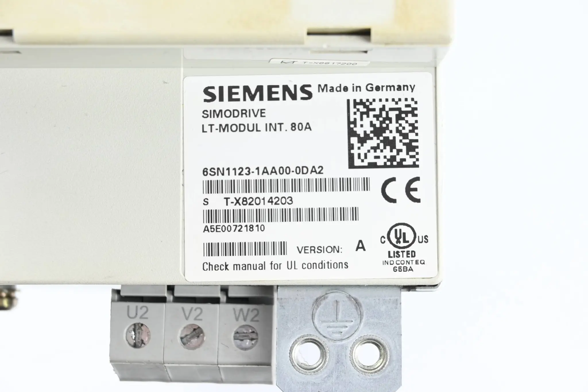 Produktfoto 1 von Siemens Simodrive LT-Modul Int. 80A 6SN1123-1AA00-0DA2 ( 6SN1 123-1AA00-0DA2 ) A
