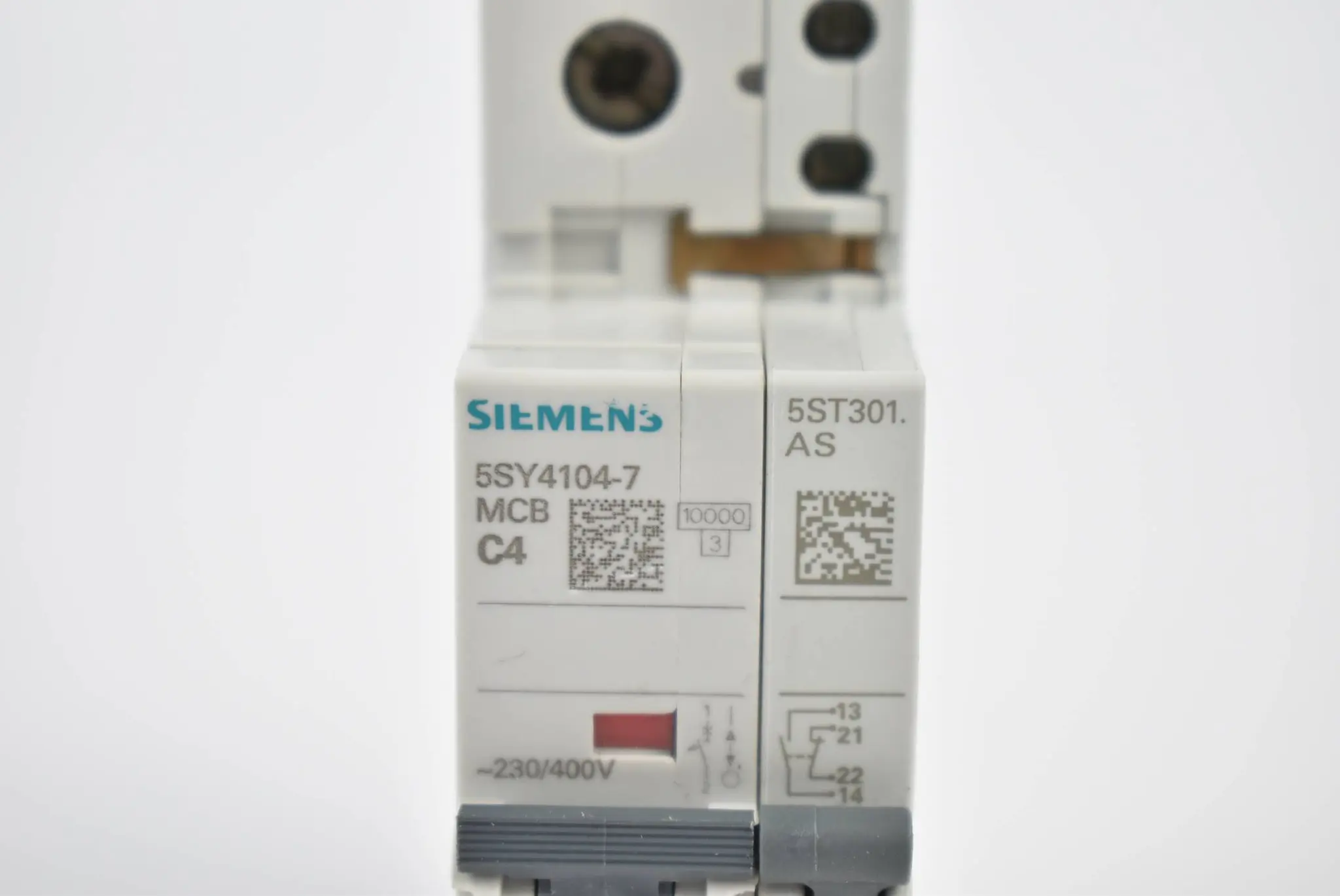 Produktfoto 1 von Siemens Leitungsschutzschalter 230/400V 5SY4104-7 ( 5SY4 104-7 ) inkl. 5ST301