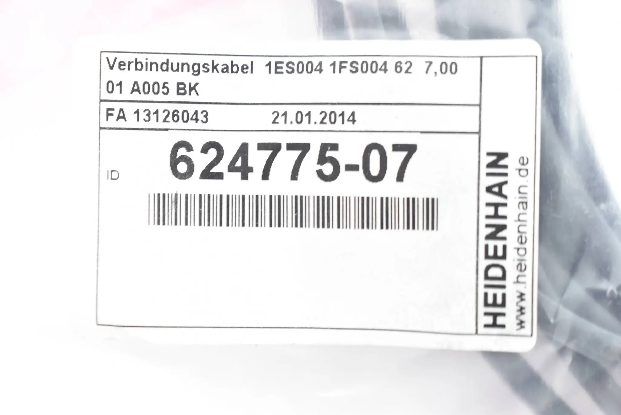 Produktfoto 1 von Heidenhain Verbindungskabel USB-Stecker 624775-07