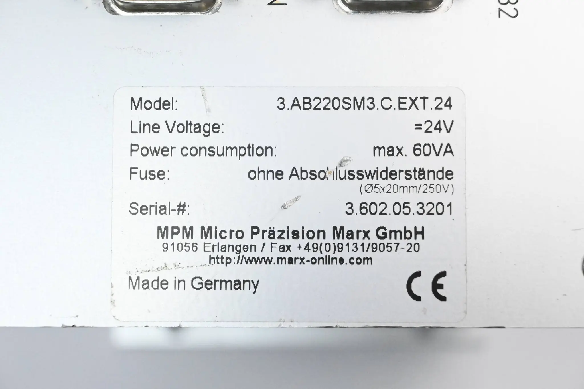 Produktfoto 1 von MPM Auswuchtmodul 3.AB220SM3.C.EXT.24