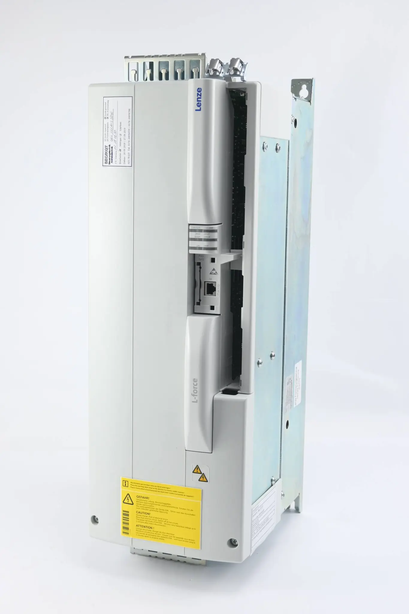 Produktfoto 1 von Lenze Servo Drives 9400 Singe Drive E94ASHE0474 ( HW: 2F SW: 01.1808 )