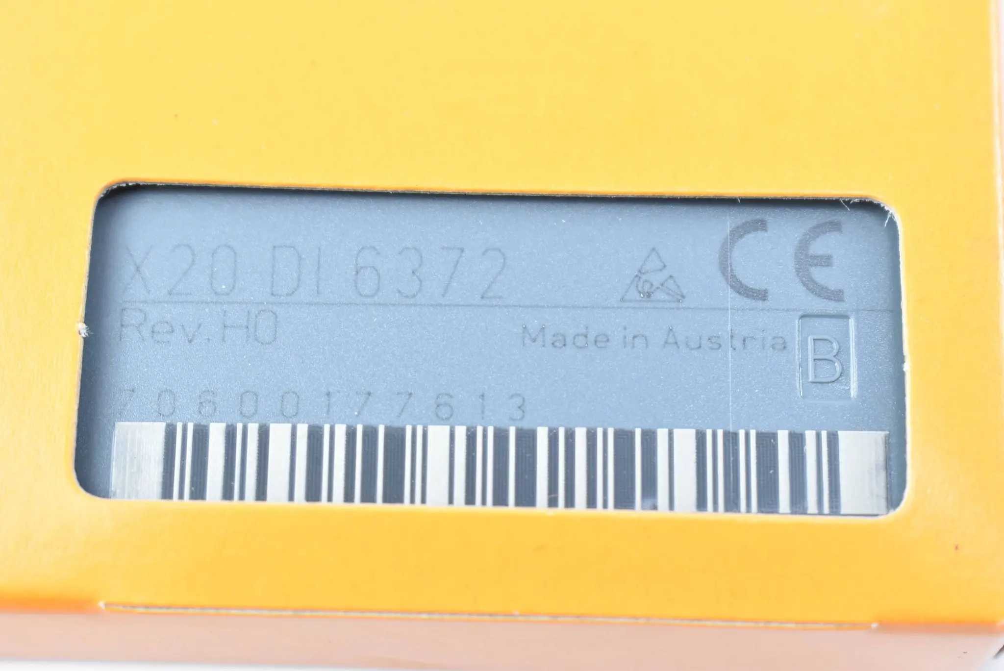 Produktfoto 1 von B&R Automation Digitales Eingangsmodul X20 DI 6372 ( X20DI6372 ) Rev. H0