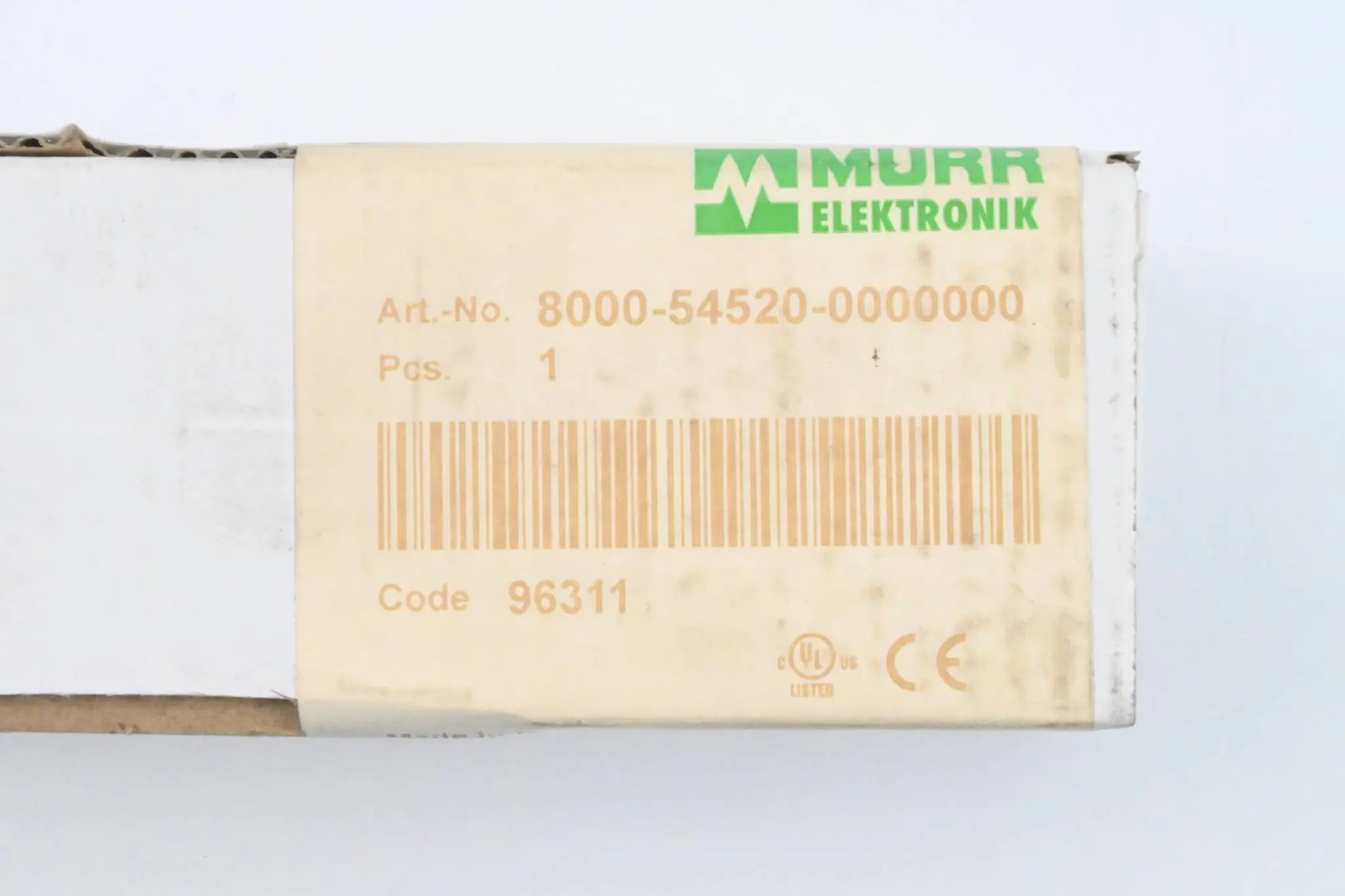 Produktfoto 1 von Murr Elektronik Steckerabgang frontseitig 8000-54520-0000000