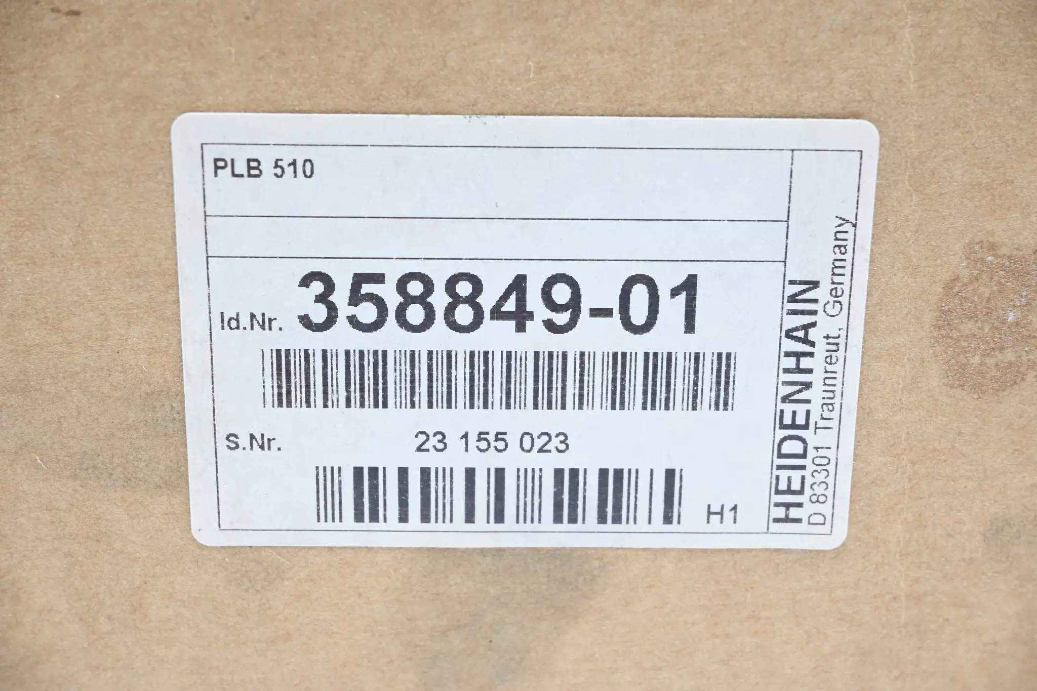 Produktfoto 1 von Heidenhain Basismodul PLB 510 ( 358849-01 ) Ver. H1