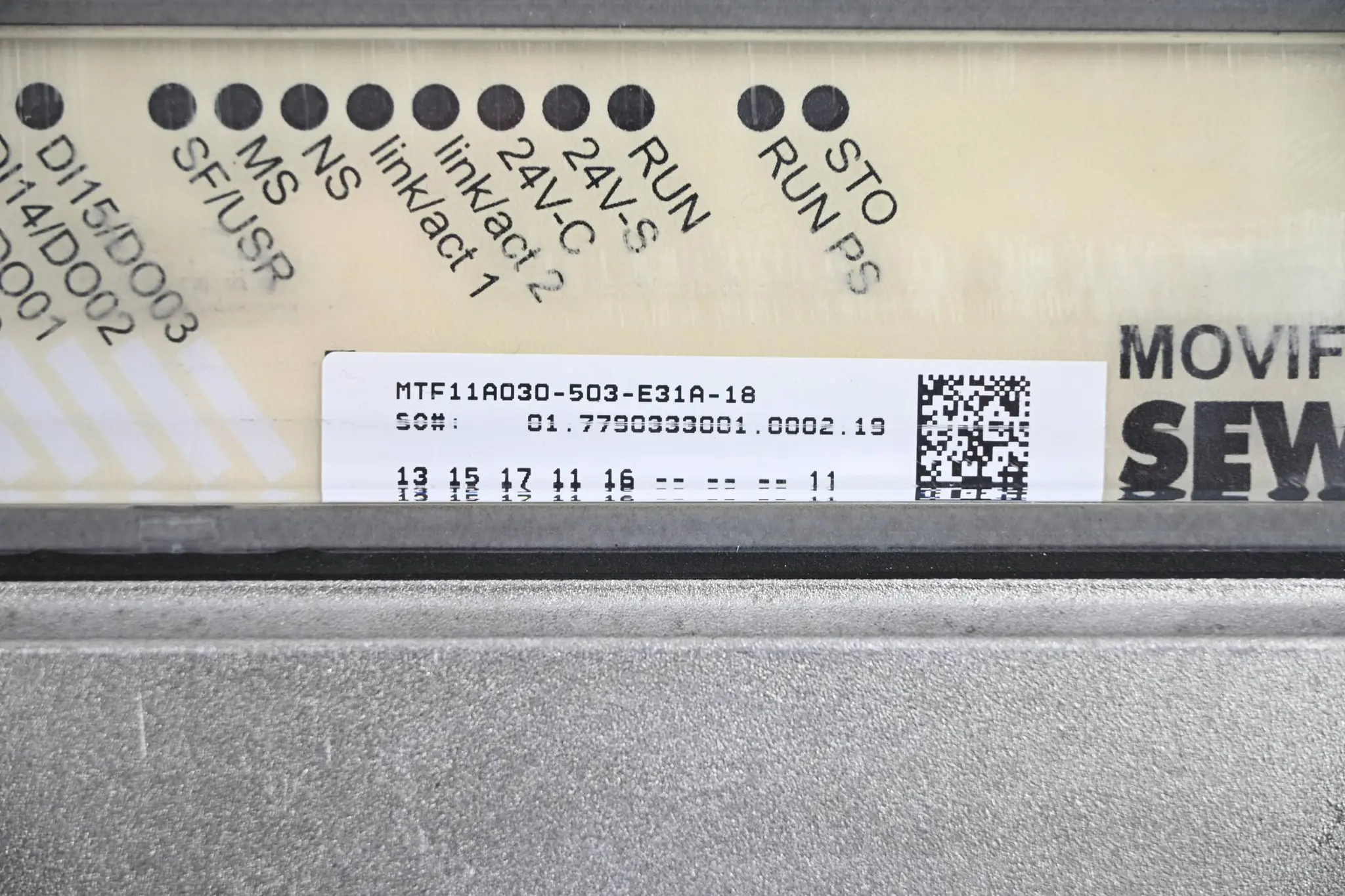 Produktfoto 1 von SEW-Eurodrive Movifit MTF11A030-503-E31A-18 inkl. MTA11A-503-S523-D01-00
