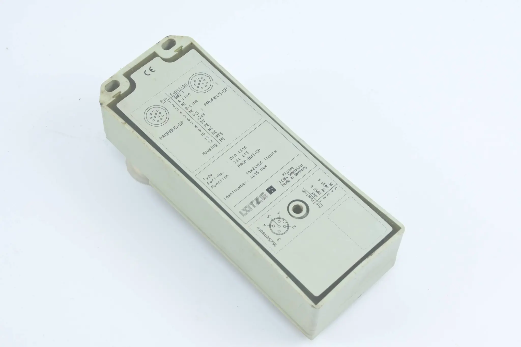 Produktfoto 1 von Lütze Profibus-DP DIO-4415 ( 744415 )
