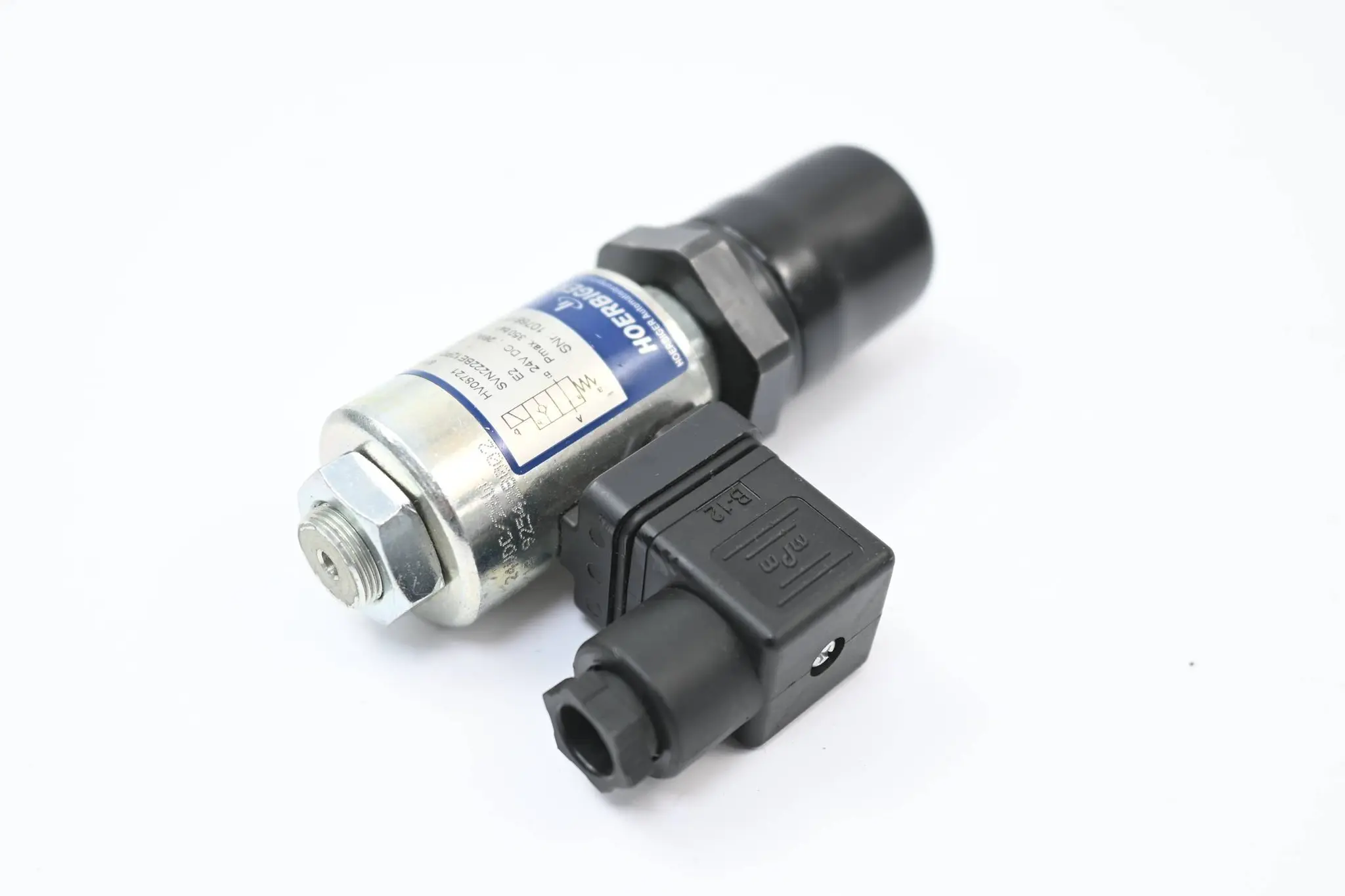Produktfoto 1 von Hoerbiger 2/2-Wege-Ventil HV08721 ( SVN222BE12PD ) 24VDC 26W 350bar