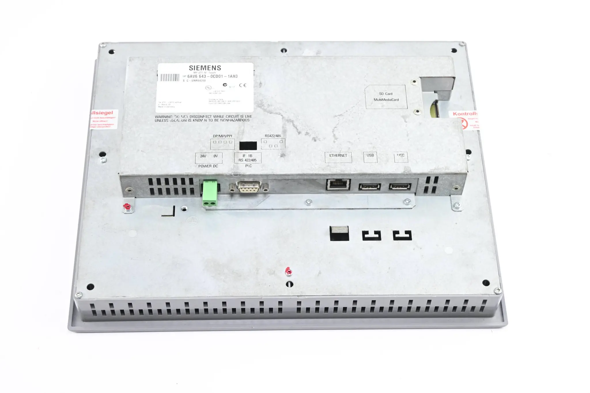 Produktfoto 1 von ÜBERHOLT Siemens Simatic MP277 10" Touch 6AV6643-0CD01-1AX0 E.02