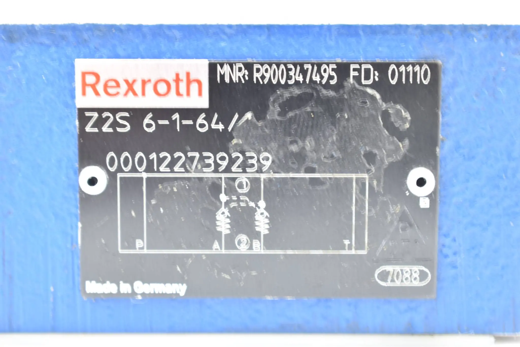 Produktfoto 1 von Rexroth Rückschlagventil Z2S 6-1-64/ ( R900347495 )