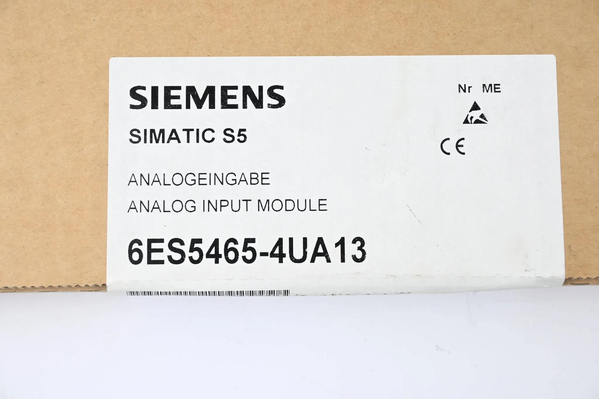 Produktfoto 1 von Siemens Simatic S5 Analog-Eingabemodul 6ES5465-4UA13 ( 6ES5 465-4UA13 )
