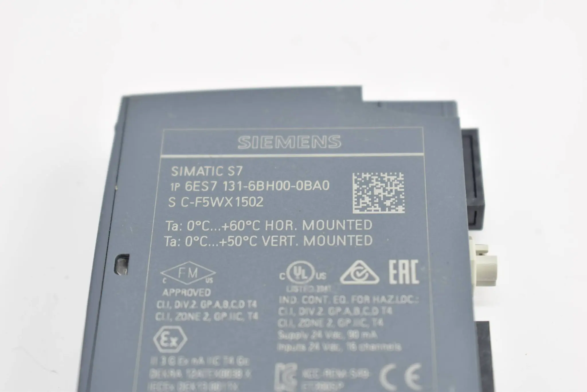 Produktfoto 1 von Siemens simatic S7 6ES7 131-6BH00-0BA0 ( 6ES7131-6BH00-0BA0 )