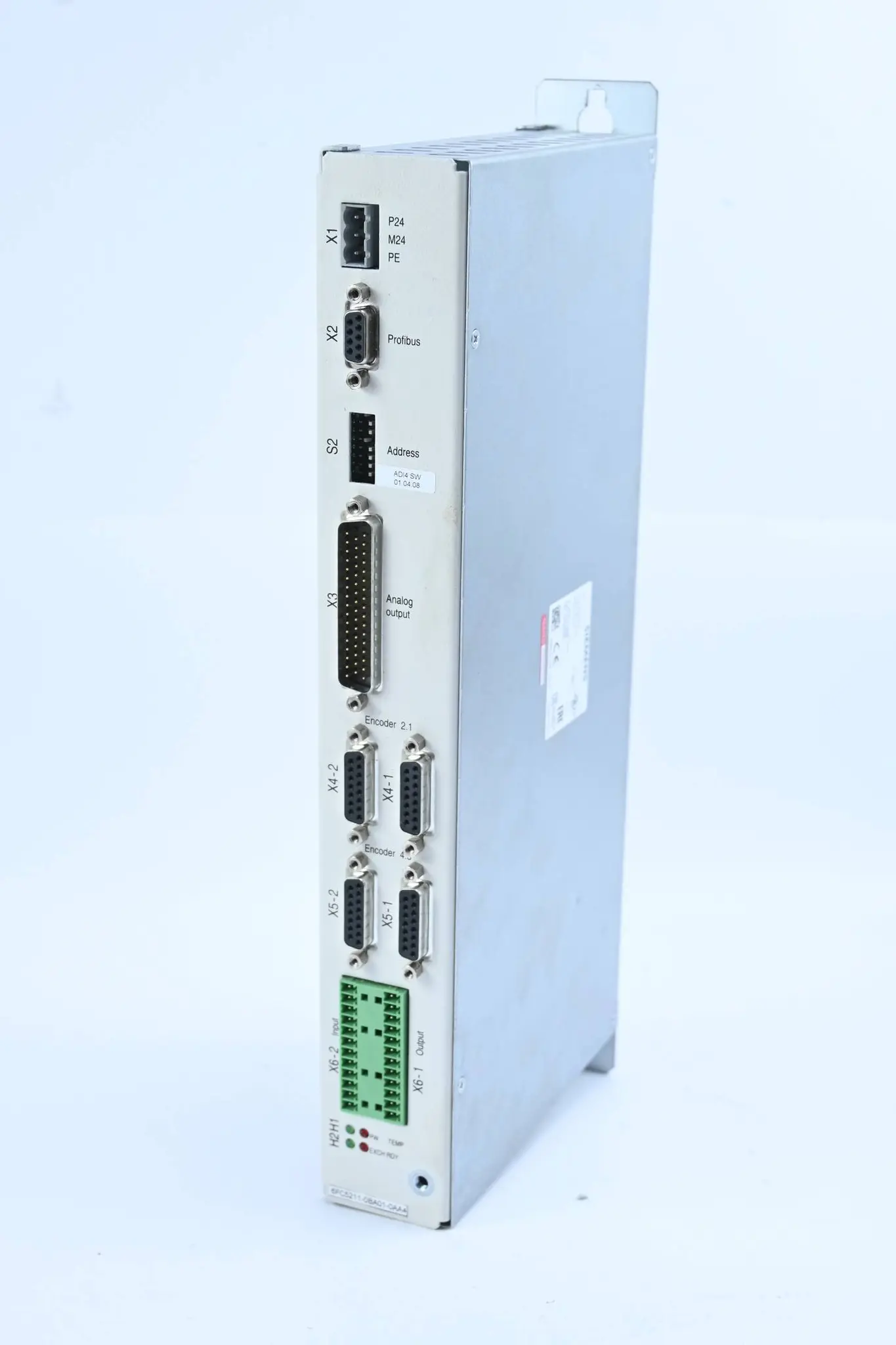 Produktfoto 1 von Siemens Sinumerik Interface ADI4 6FC5211-0BA01-0AA4 ( 6FC5 211-0BA01-0AA4 ) E. D