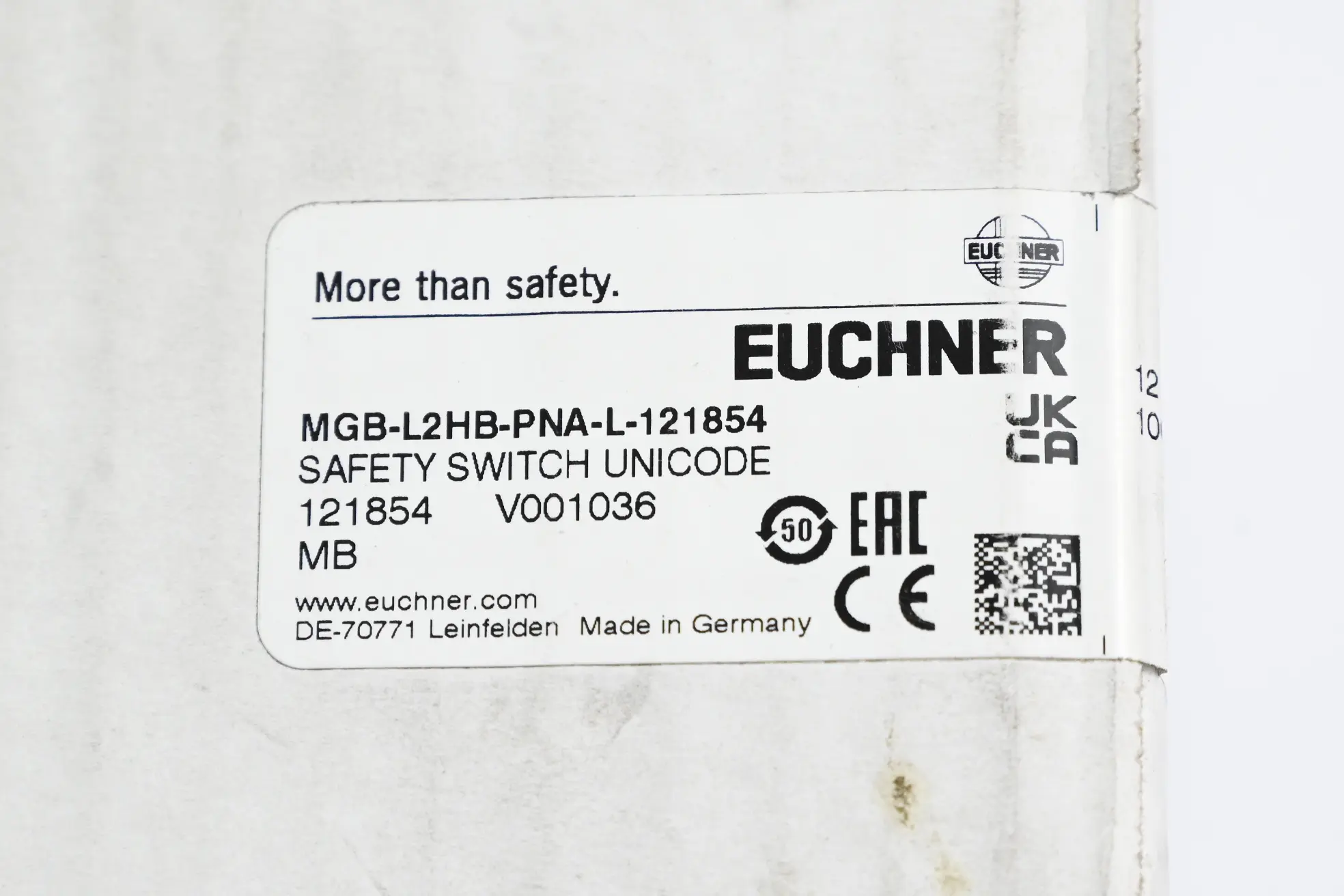 Produktfoto 1 von Euchner Zuhalteset MGB-L2HB-PNA-L-121854 ( 121854 )