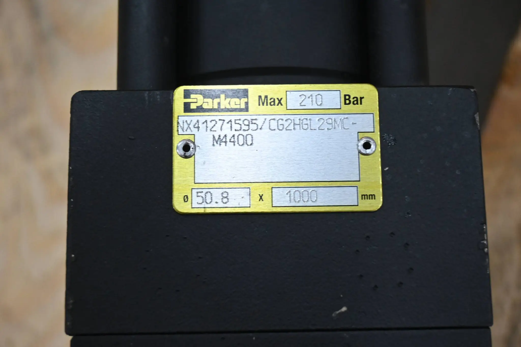 Produktfoto 1 von Parker Hydraulikzylinder NX41271595/CG2HGL29MC-M4400