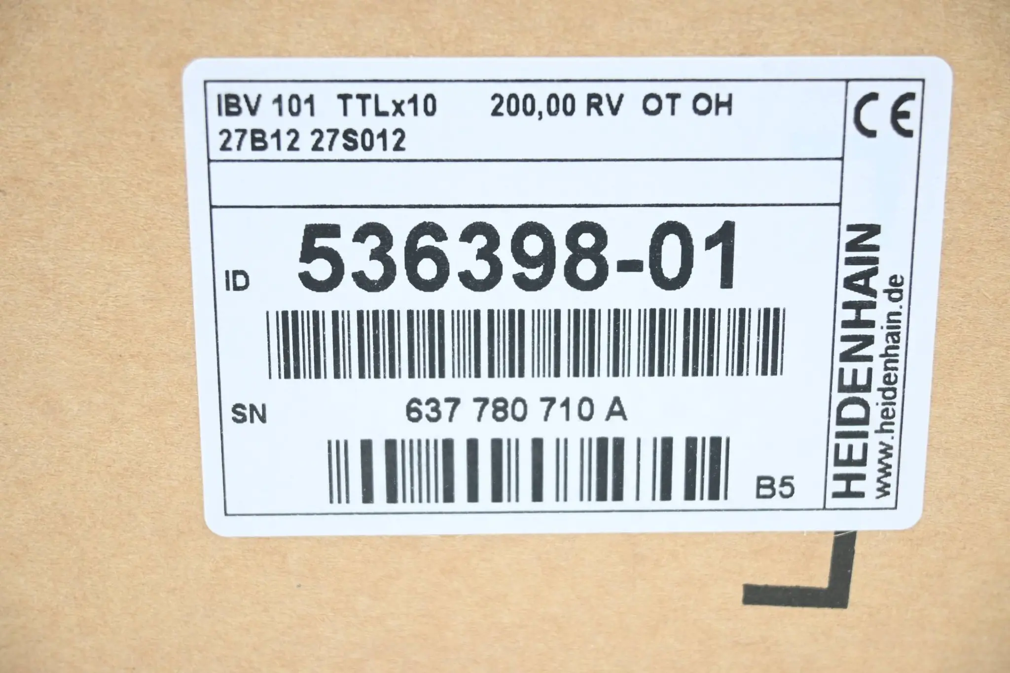 Produktfoto 1 von Heidenhain Signalkonverter IBV 101 ( 536398-01 ) Ver. B5