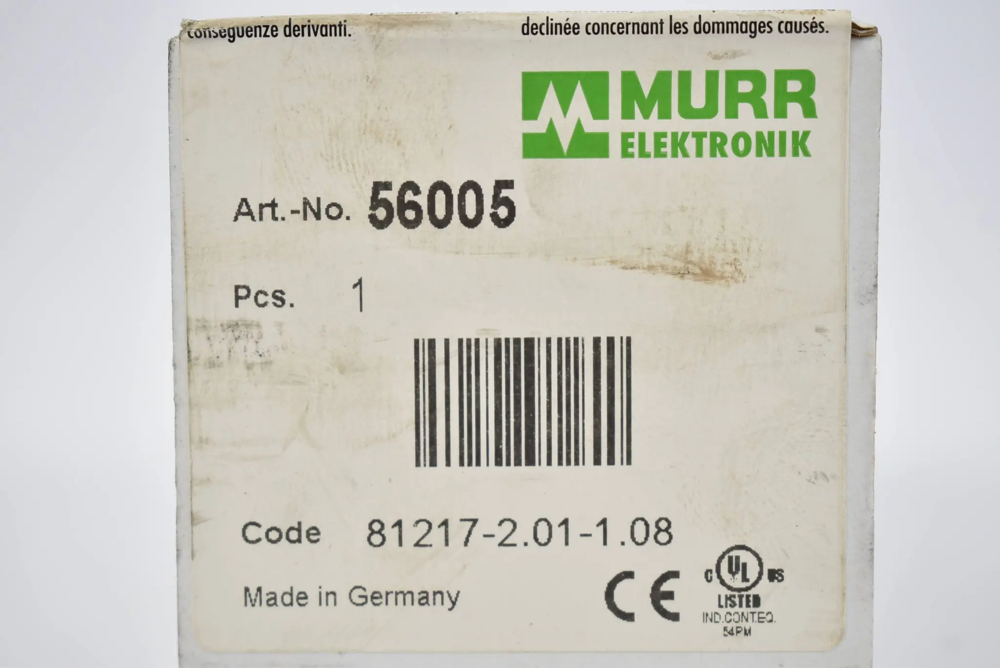 Produktfoto 1 von Murr Elektronik Cube20 Busknoten Ethernet-IP 81217-2.01-1.08 ( 56005 )
