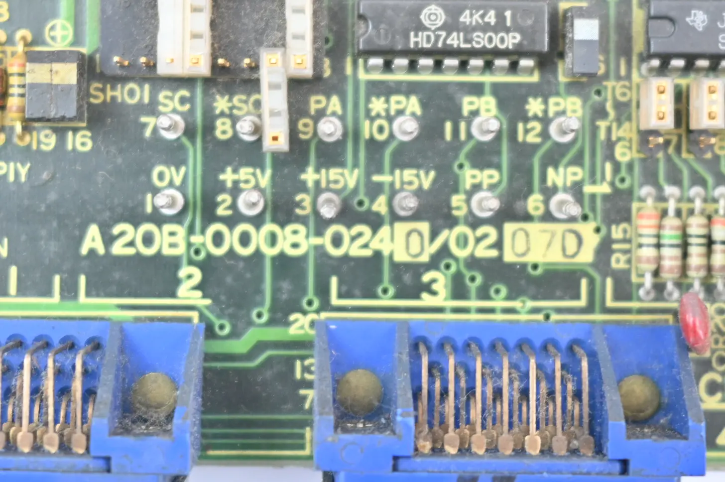 Produktfoto 1 von Fanuc LDT Platine A20B-0008-0240/02 07D ( A20B-0008-0240/0207D )