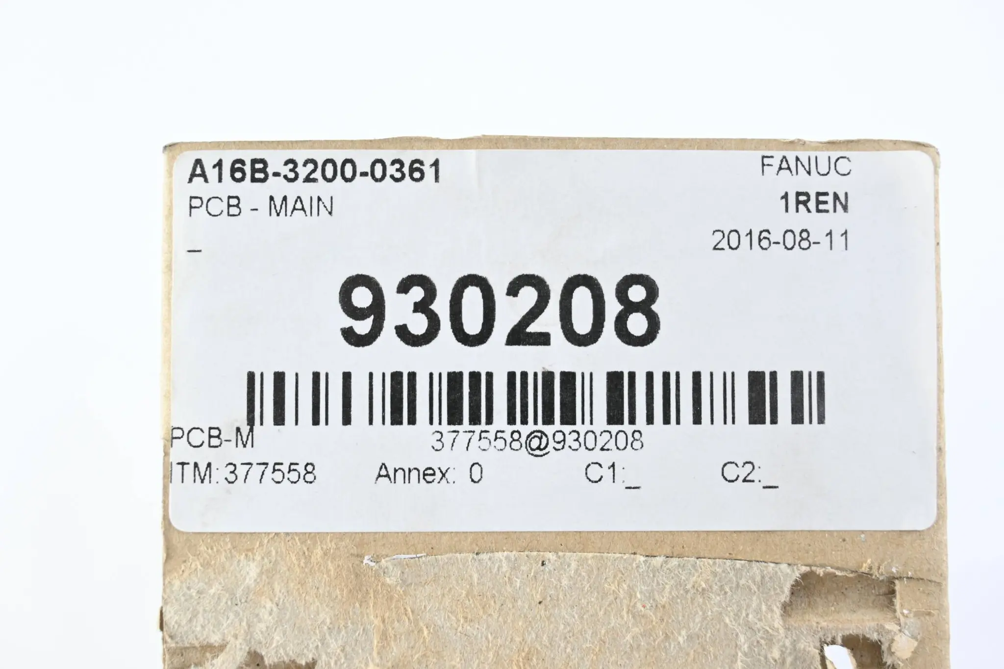 Produktfoto 1 von Fanuc Hauptplatine A16B-3200-0361