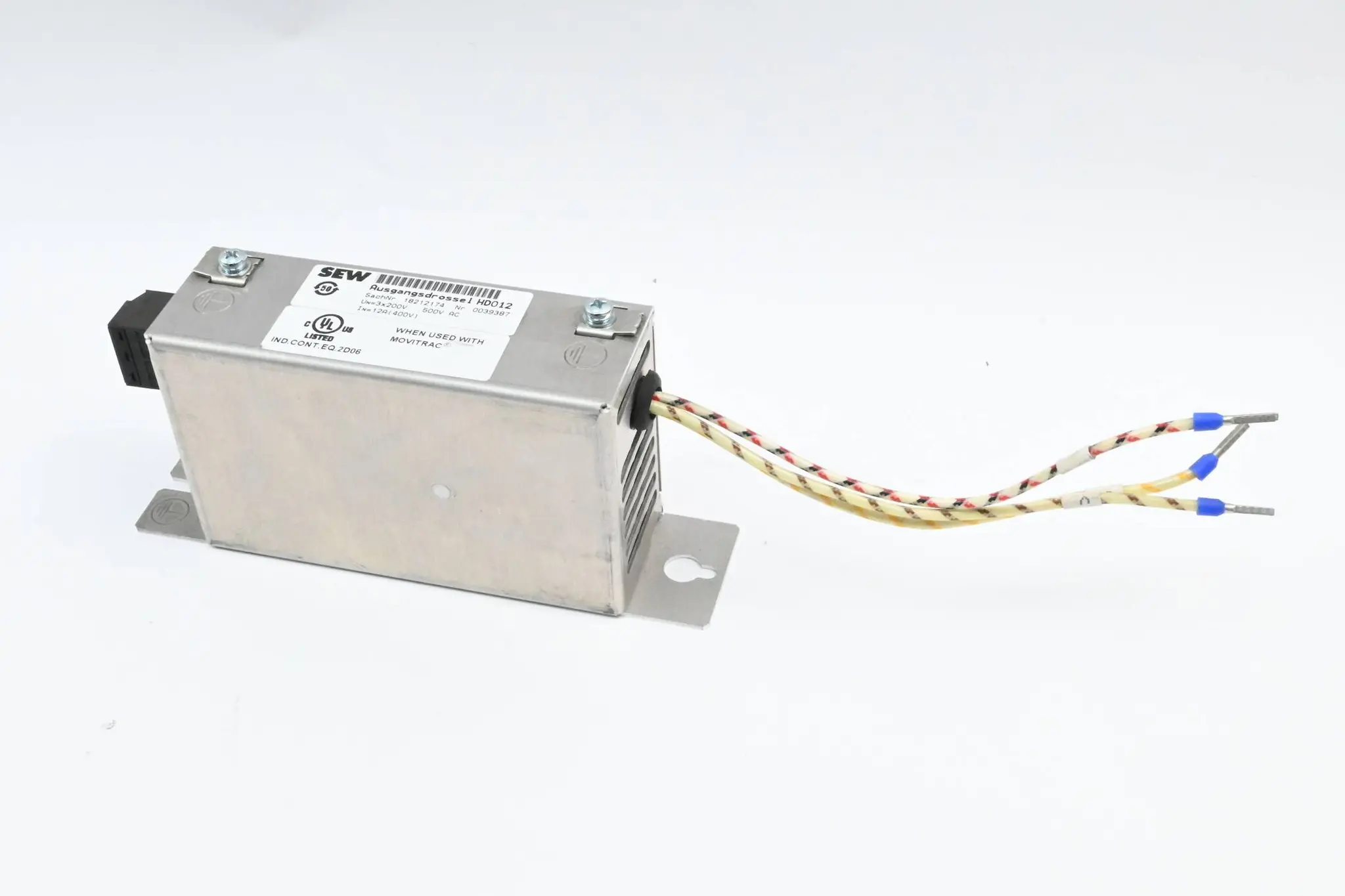 Produktfoto 1 von SEW-Eurodrive Ausgangsdrossel HD 012 ( HD012 ) 18212174