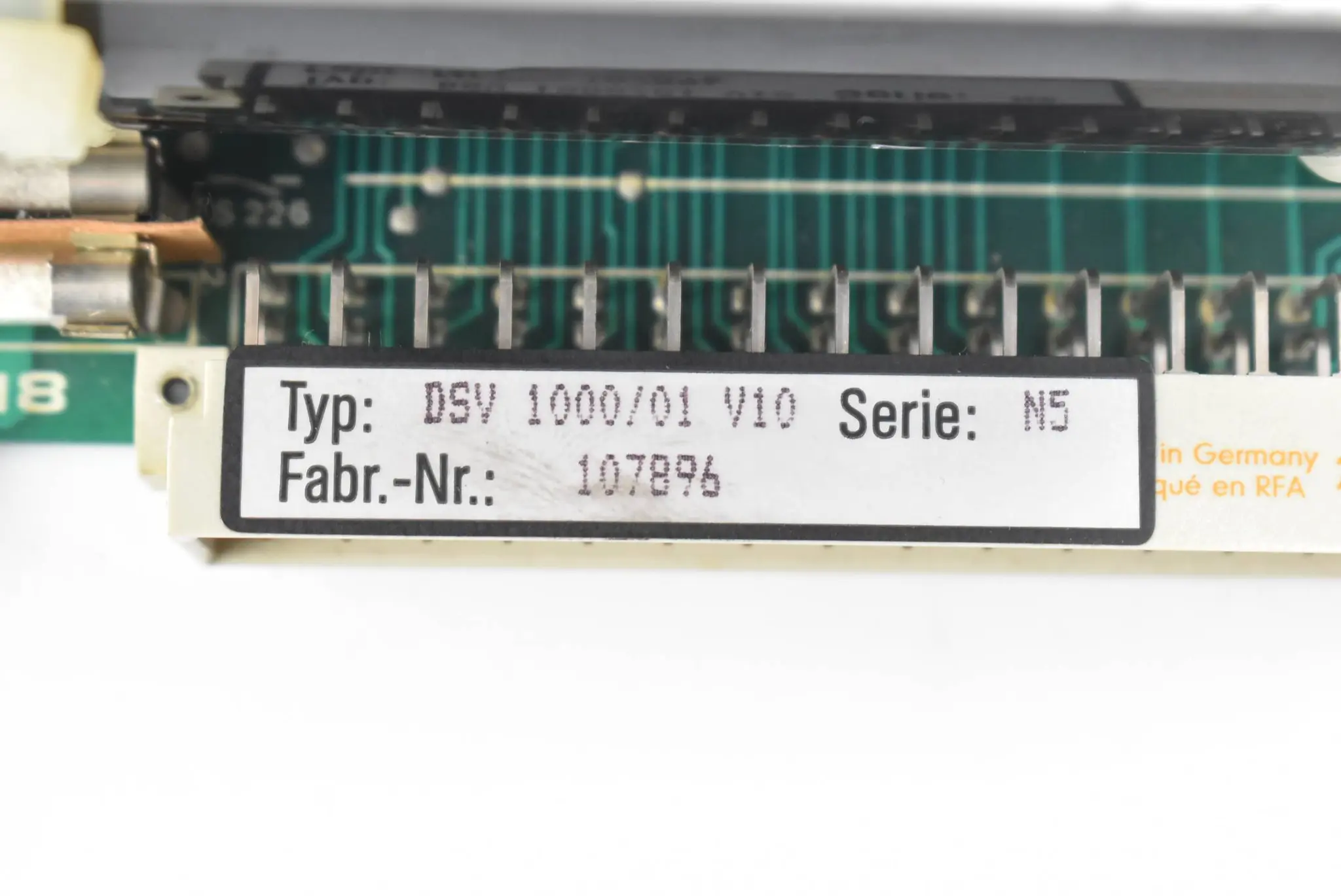 Produktfoto 1 von Hauser DVS 1000/01 V10 ( 107896 ) Serie N5