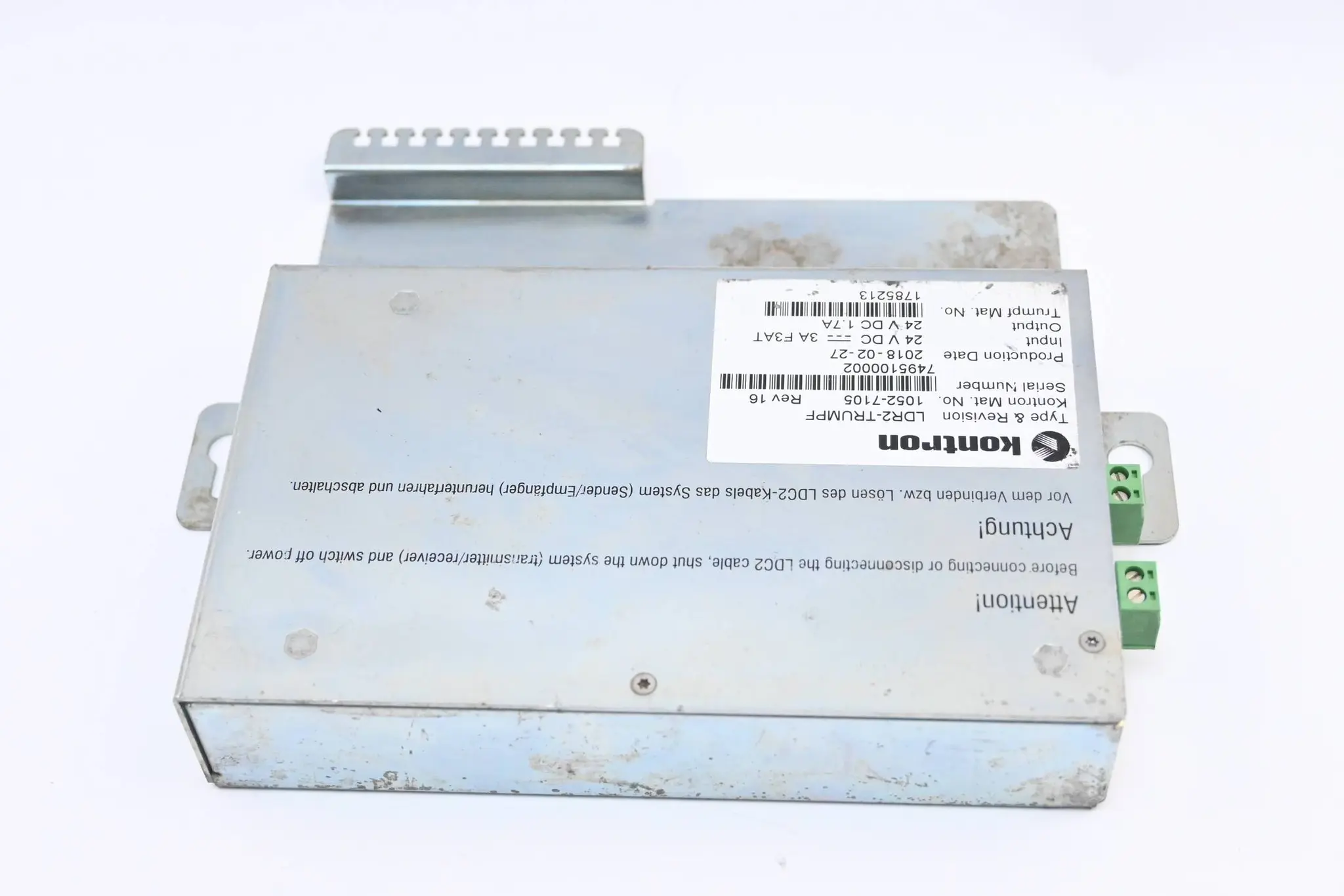 Produktfoto 1 von Kontron Industrie PC LDR2-TRUMPF ( 1052-7105 )