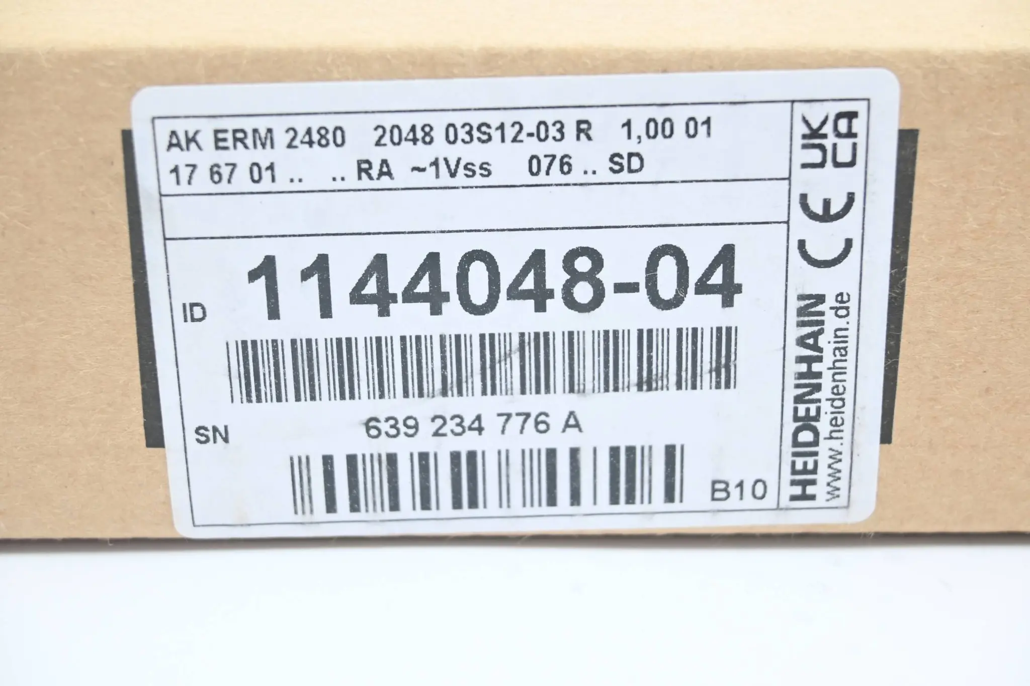 Produktfoto 1 von Heidenhain Abtastkopf AK ERM 2480 ( 1144048-04 ) 114 4048-04 Ver. B10