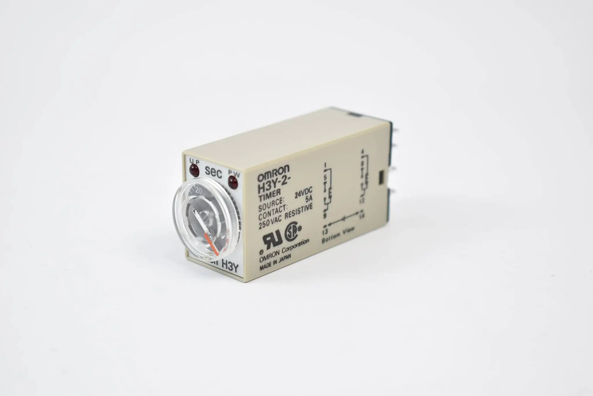 Produktfoto 1 von Omron Timer 60s H3Y-2  24V DC