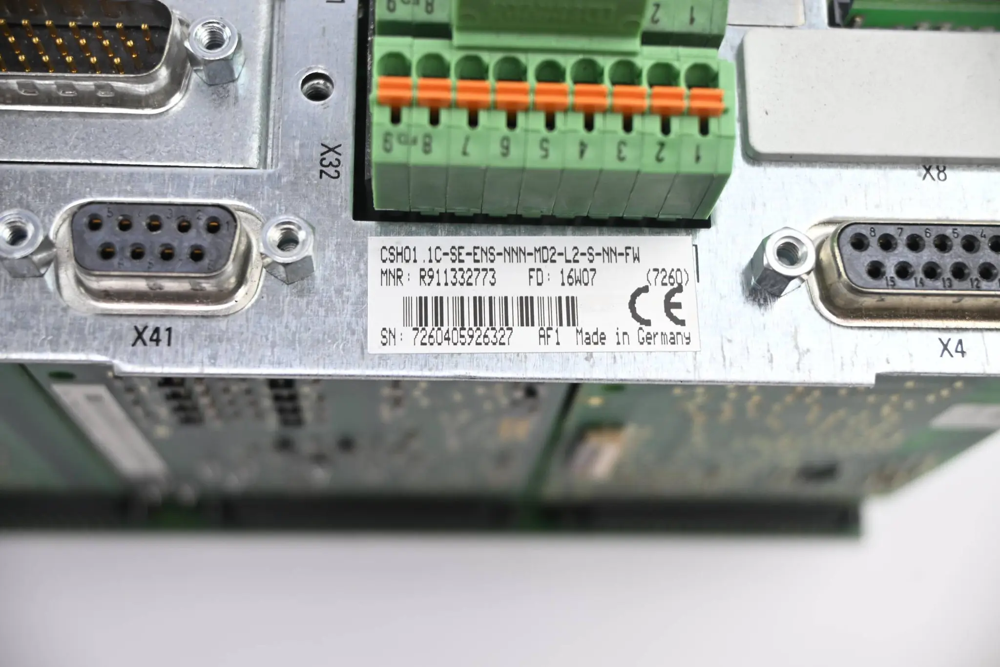 Produktfoto 1 von Rexroth Steuereinheit CSH01.1C-SE-ENS-NNN-MD2-L2-S-NN-FW ( R911332773 ) FD:16W07